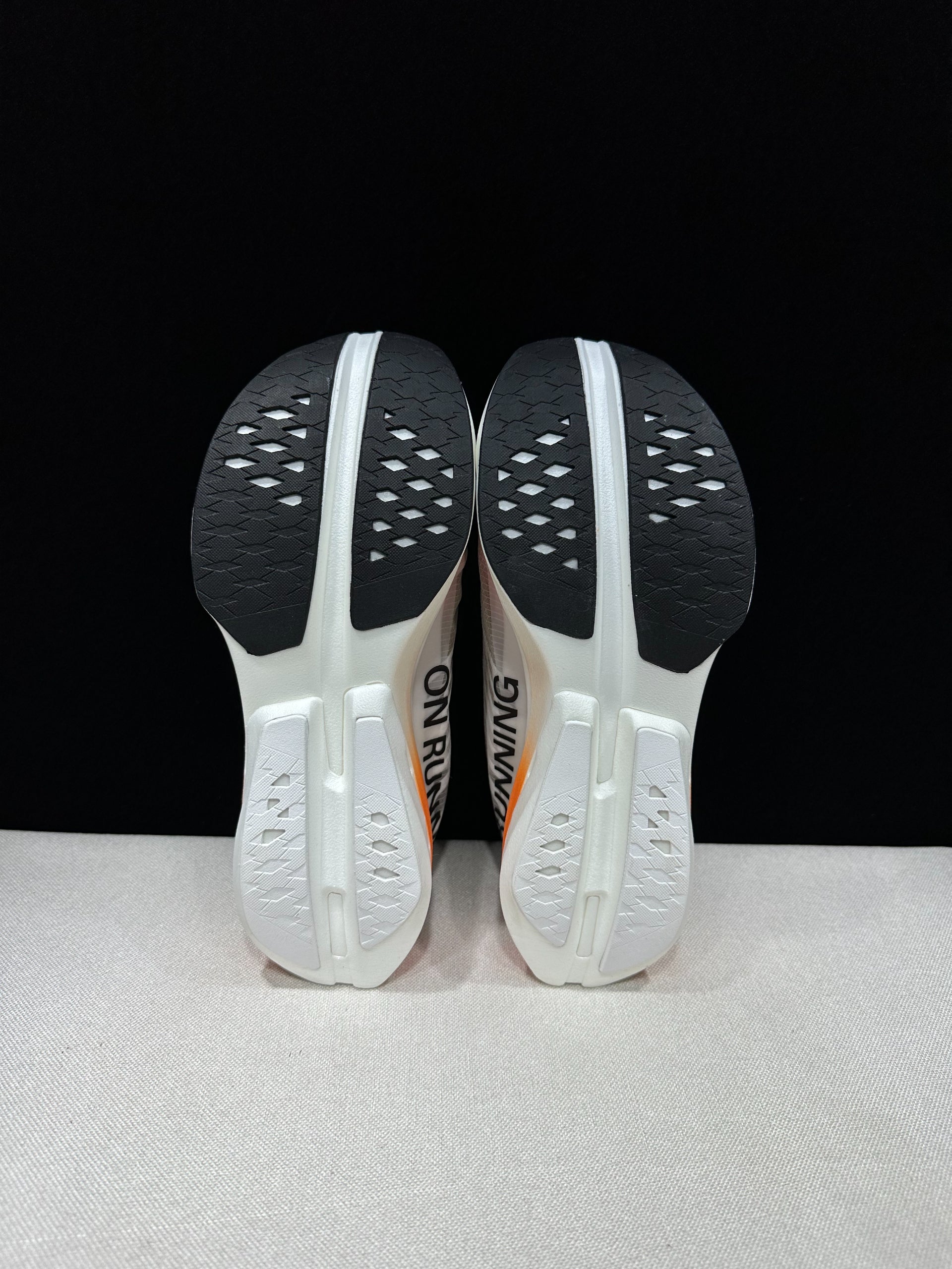 On Cloudboom Strike Running Shoes White Orange