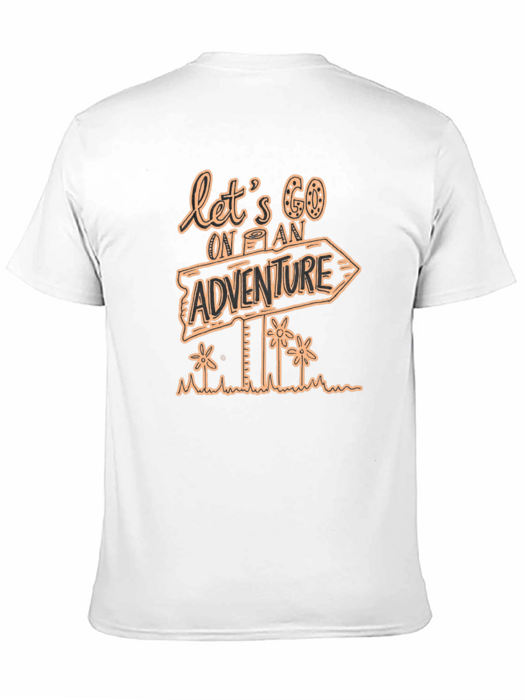 Adventure Awaits Black T-Shirt
