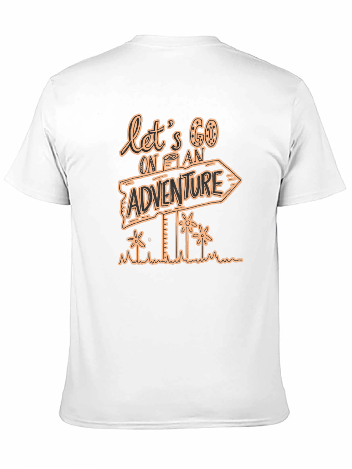 Adventure Awaits Black T-Shirt