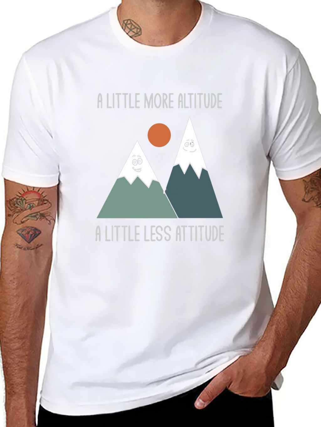 Altitude vs Attitude Graphic Tee