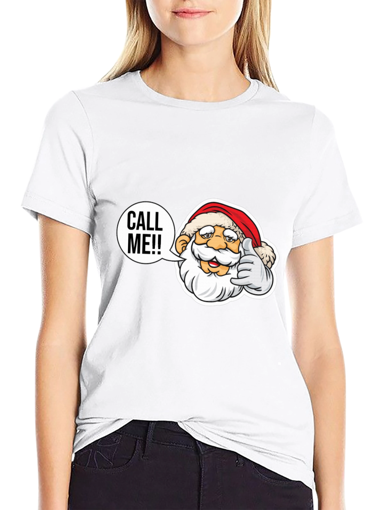 Call Me Santa T-Shirt - Holiday Cheer Apparel