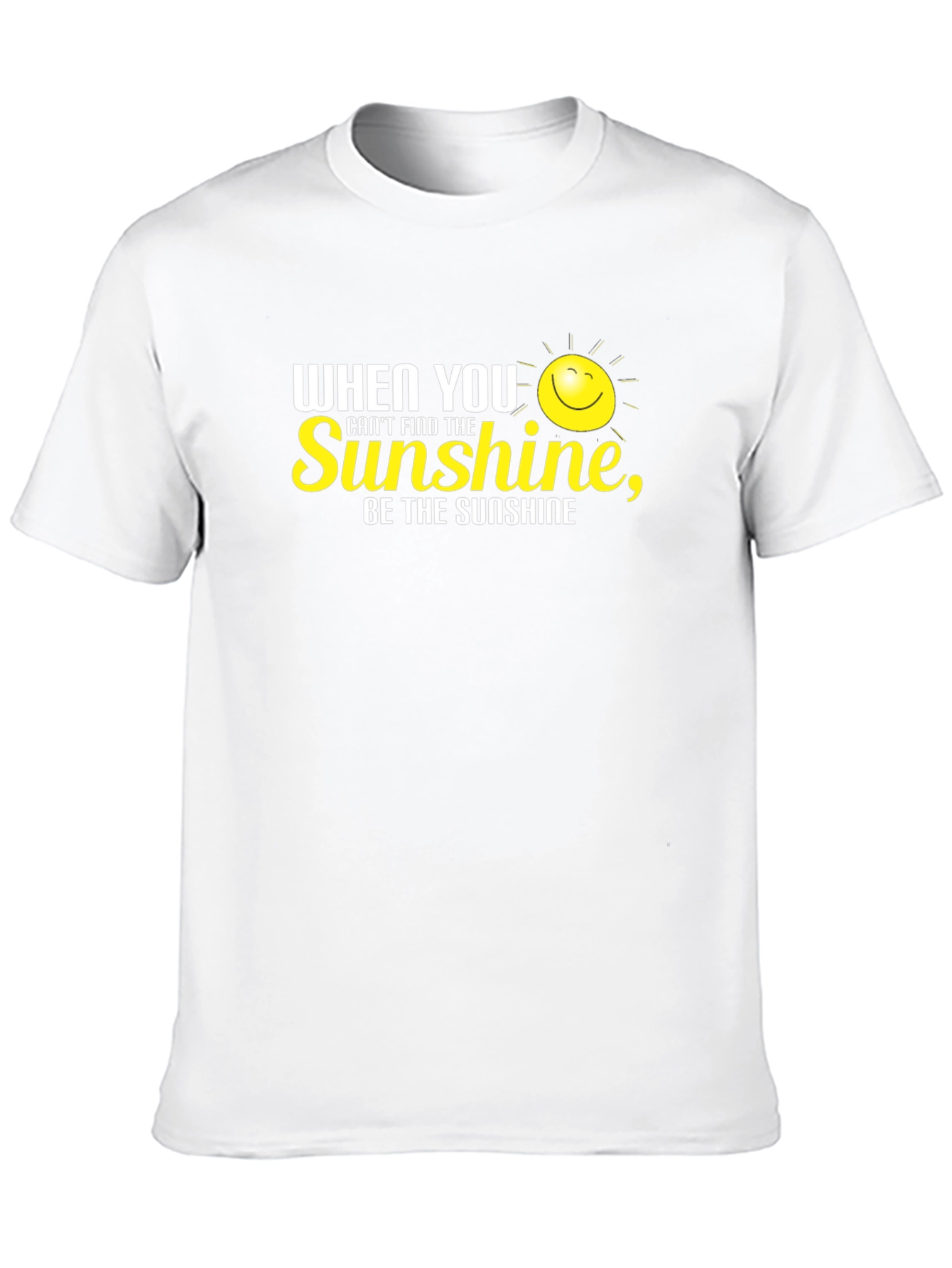 Be the Sunshine Graphic T-Shirt - Positive Vibes