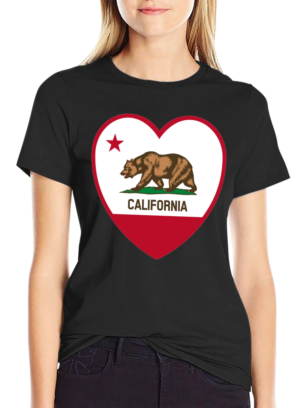 California Love Graphic T-Shirt - Black