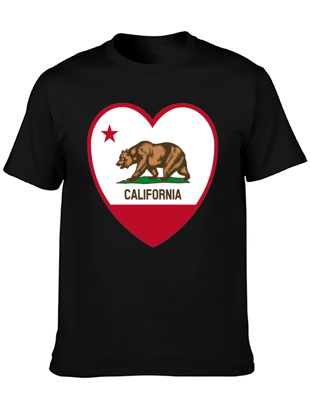 California Love Graphic T-Shirt - Black