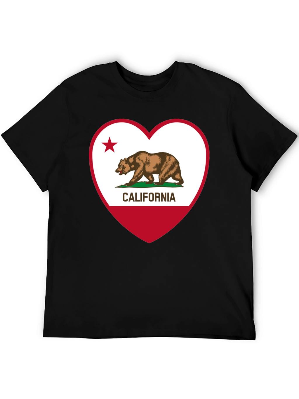 California Love Graphic T-Shirt - Black