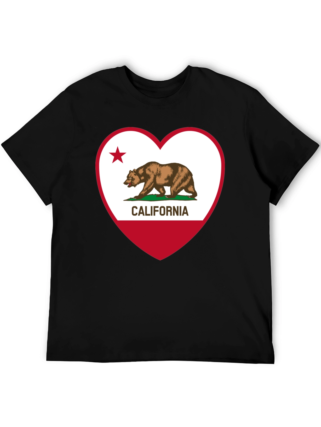 California Love Graphic T-Shirt - Black