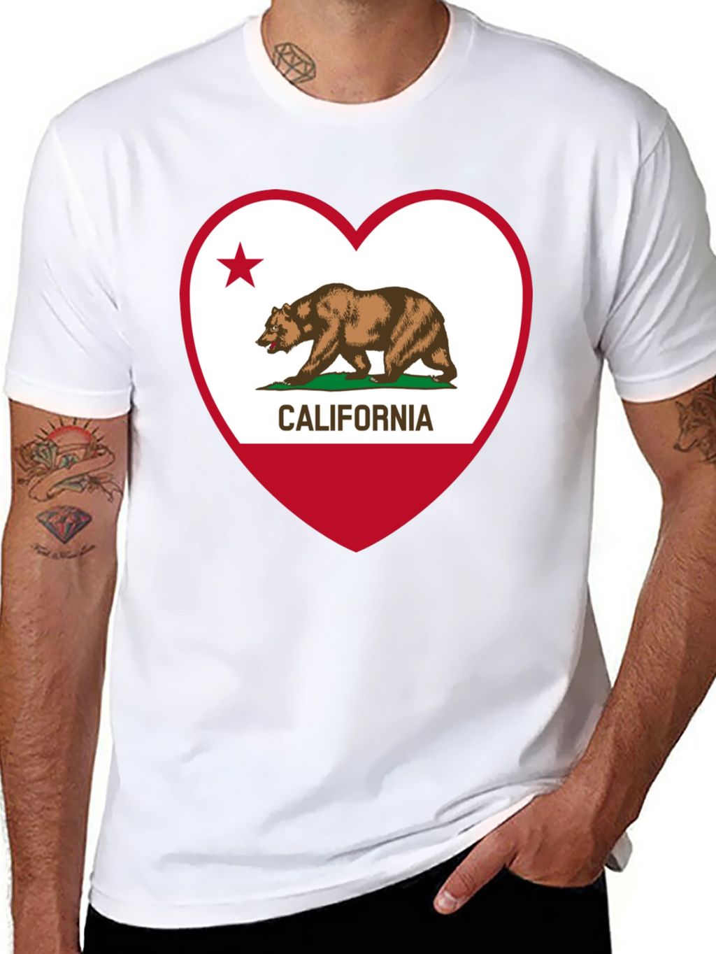 California Love Graphic T-Shirt - Black