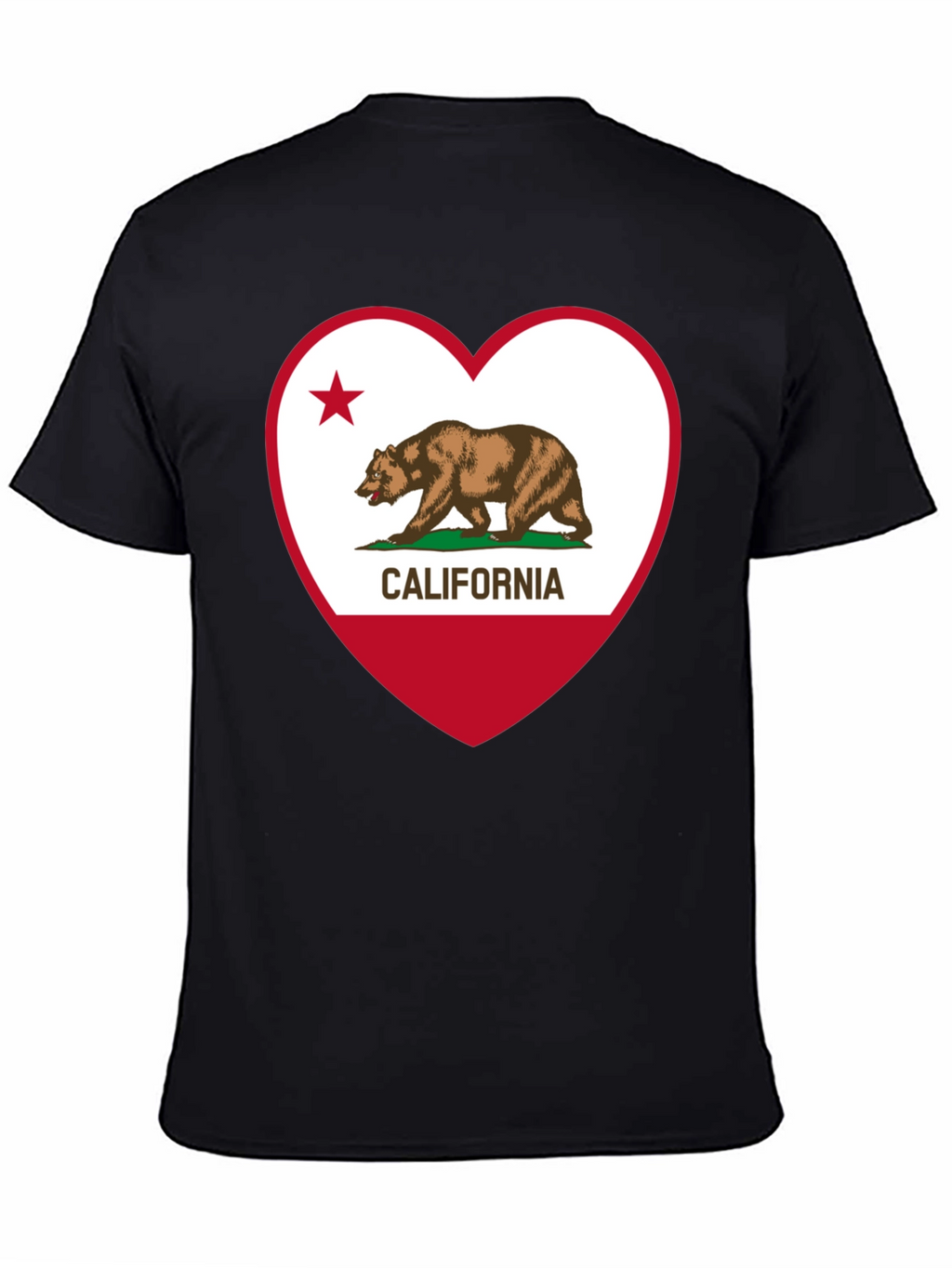 California Love Graphic T-Shirt - Black