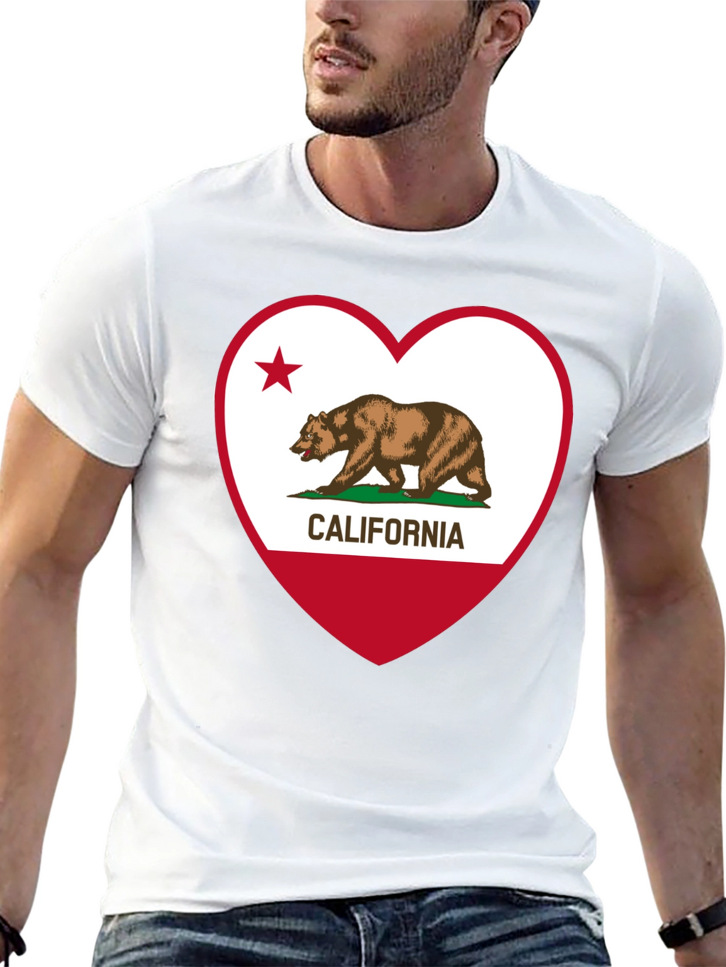 California Love Graphic T-Shirt - Black