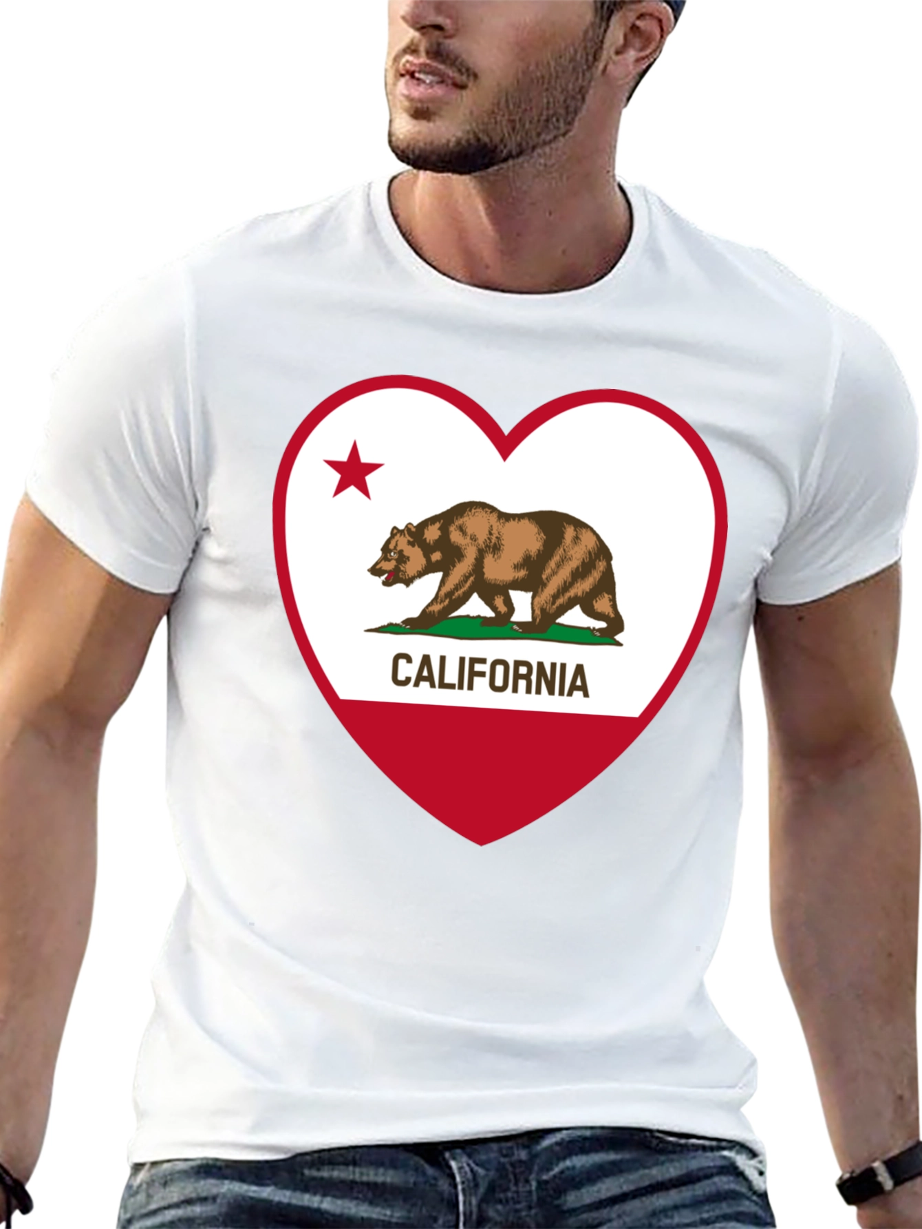 California Love Graphic T-Shirt - Black