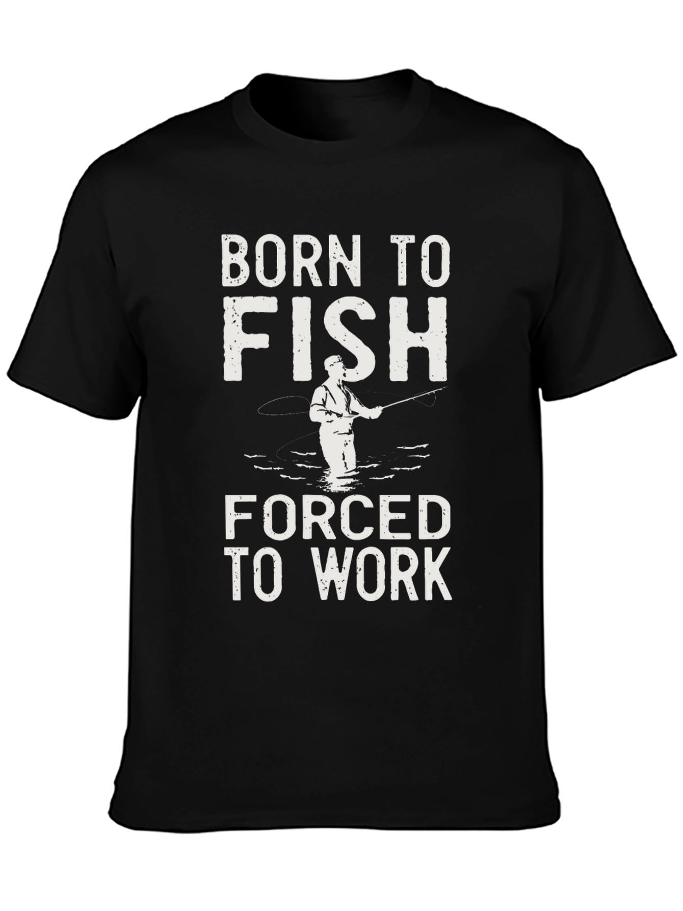 Born to Fish T-Shirt - Funny Fishing Tee