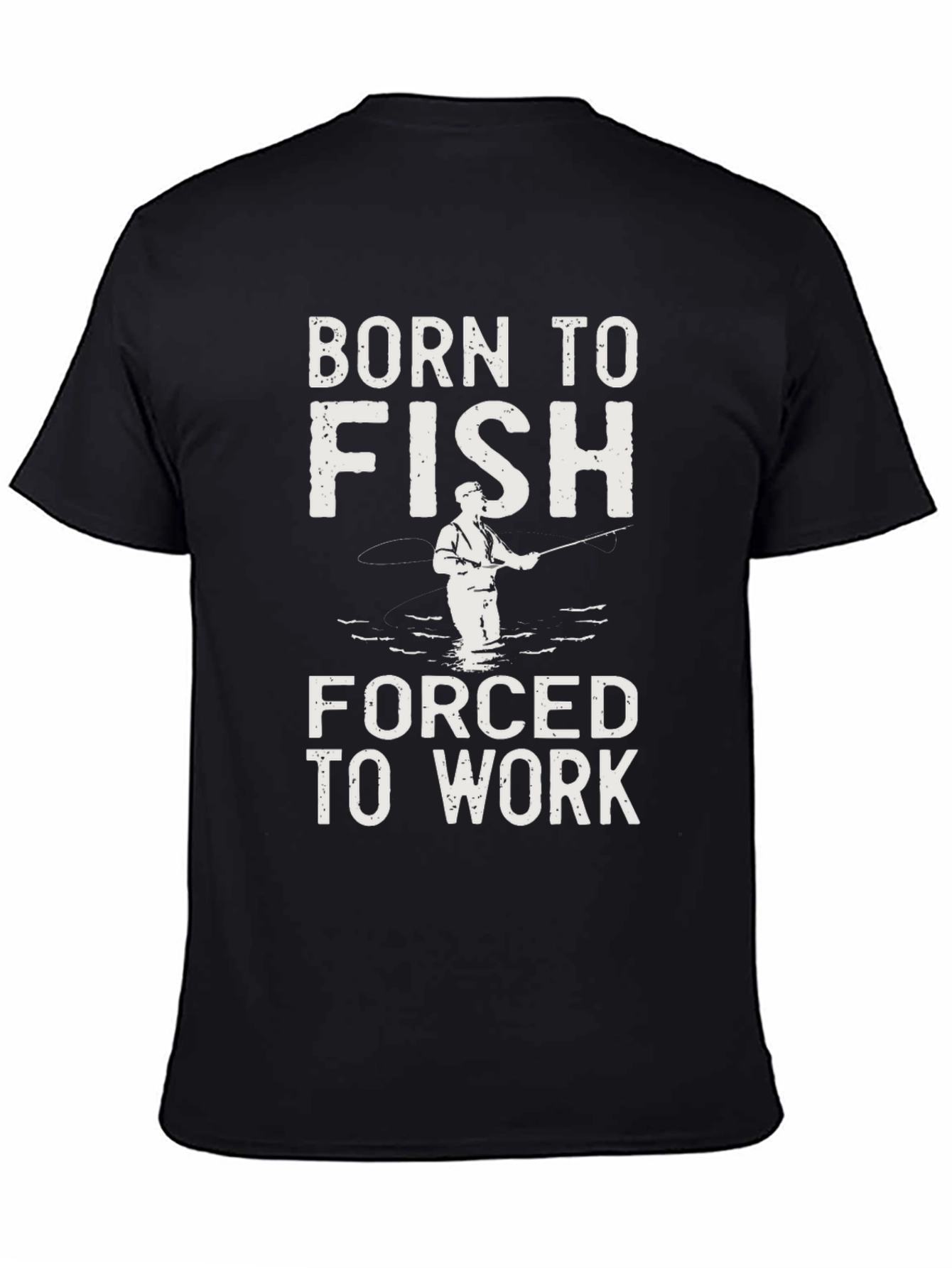 Born to Fish T-Shirt - Funny Fishing Tee