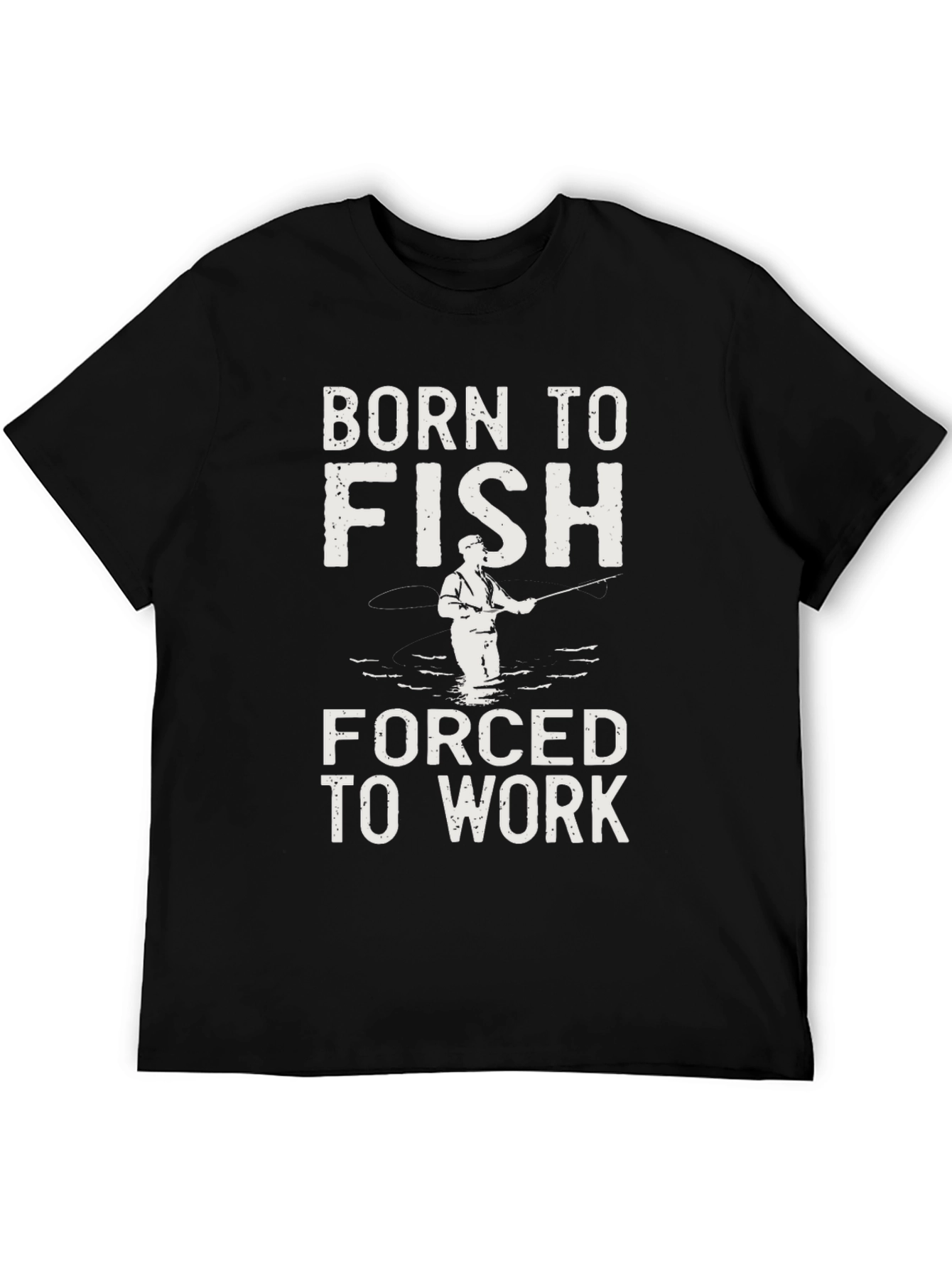 Born to Fish T-Shirt - Funny Fishing Tee