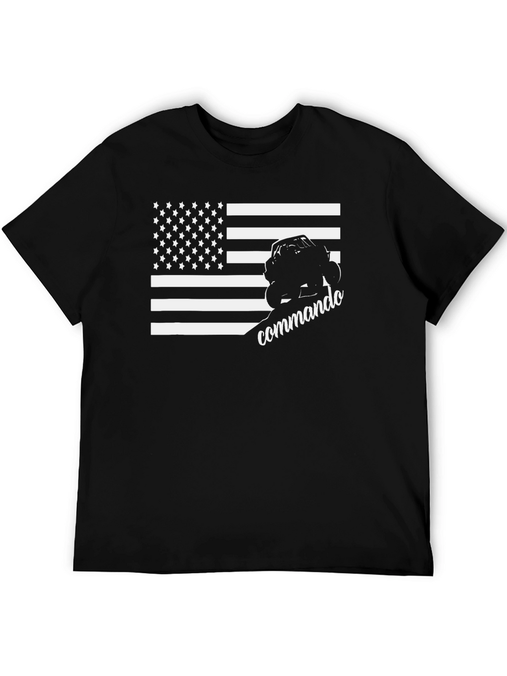 American Flag Commando T-Shirt