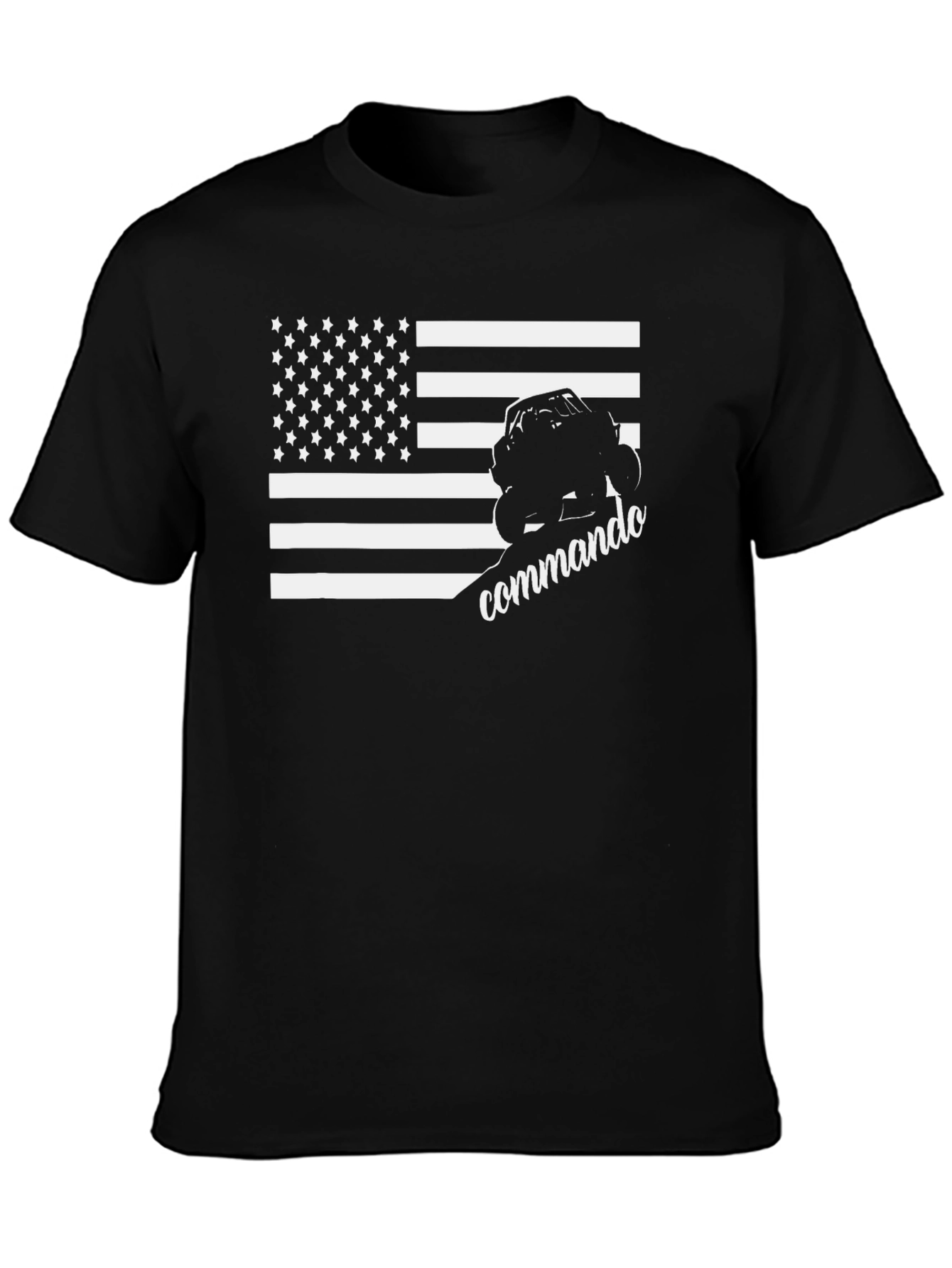 American Flag Commando T-Shirt