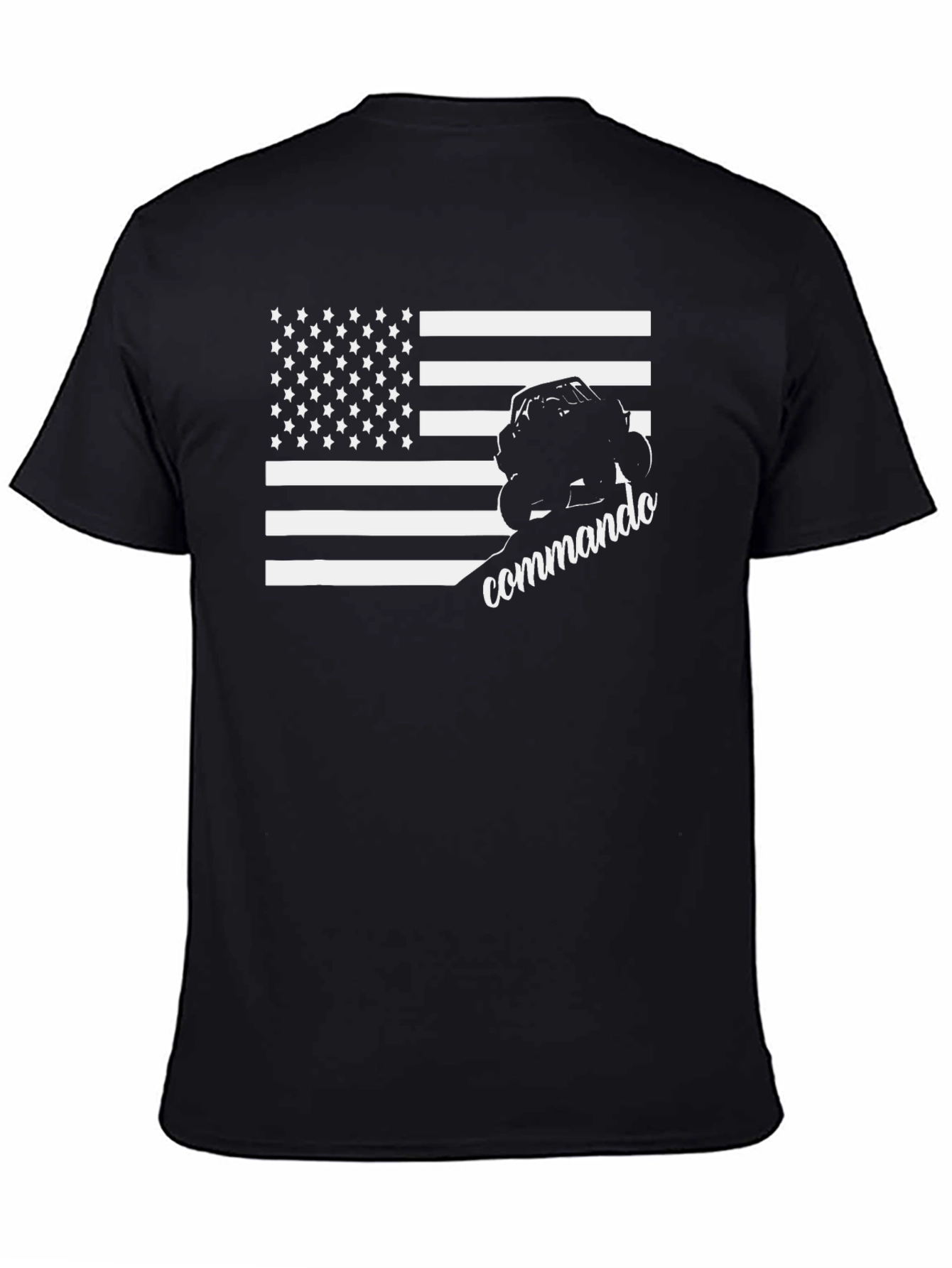 American Flag Commando T-Shirt