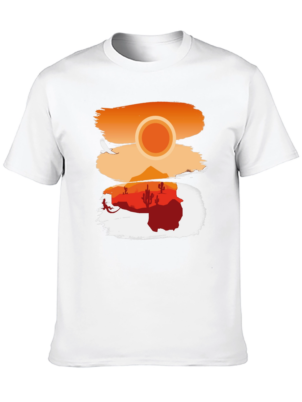 Desert Sunset Graphic T-Shirt