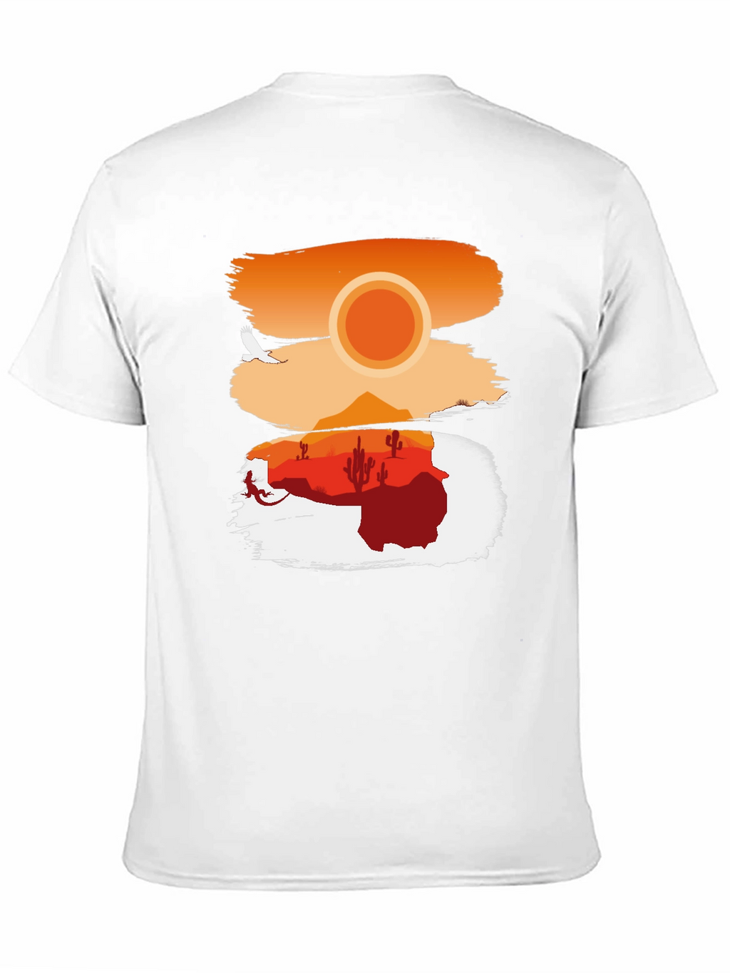 Desert Sunset Graphic T-Shirt