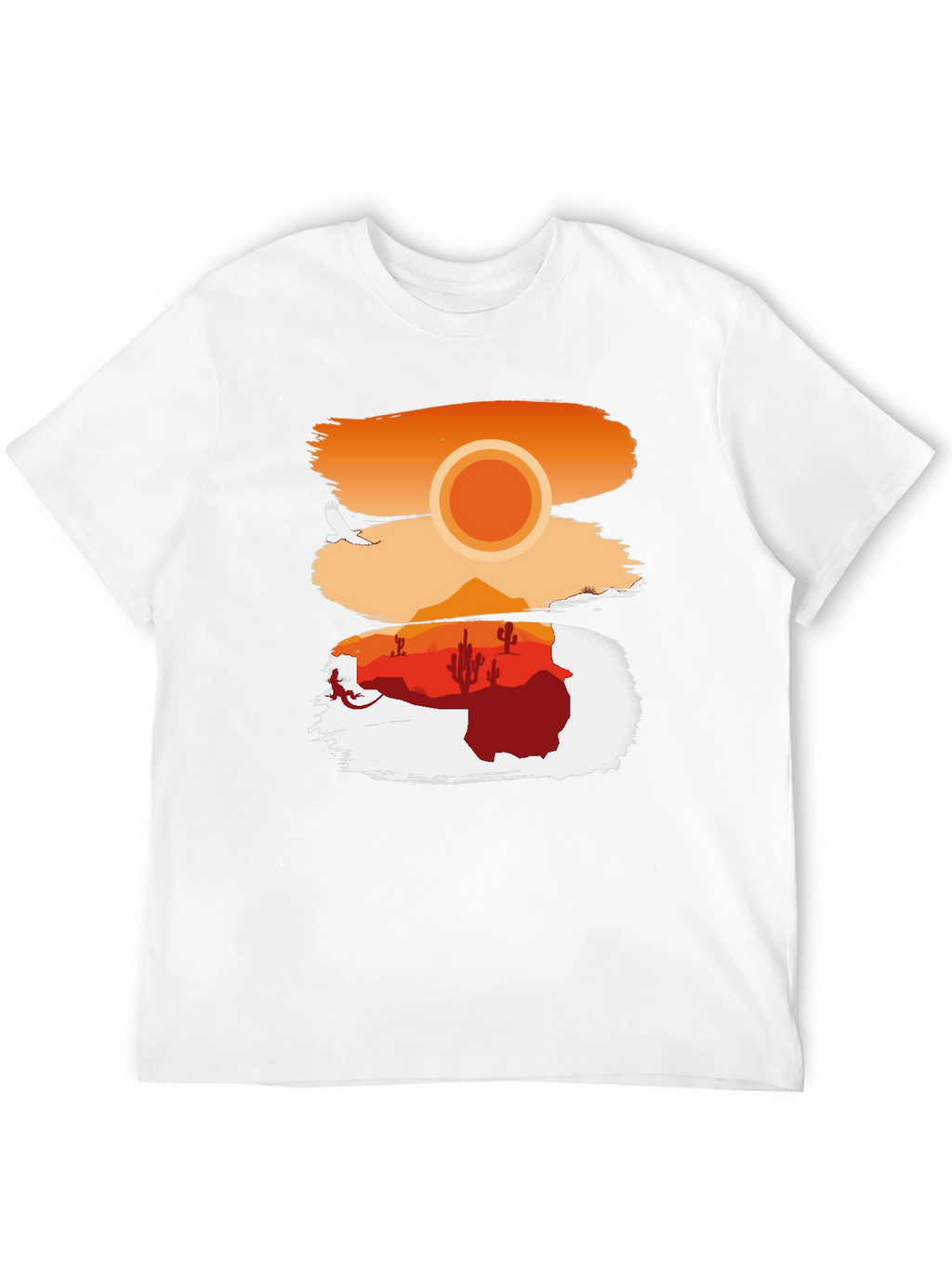 Desert Sunset Graphic T-Shirt