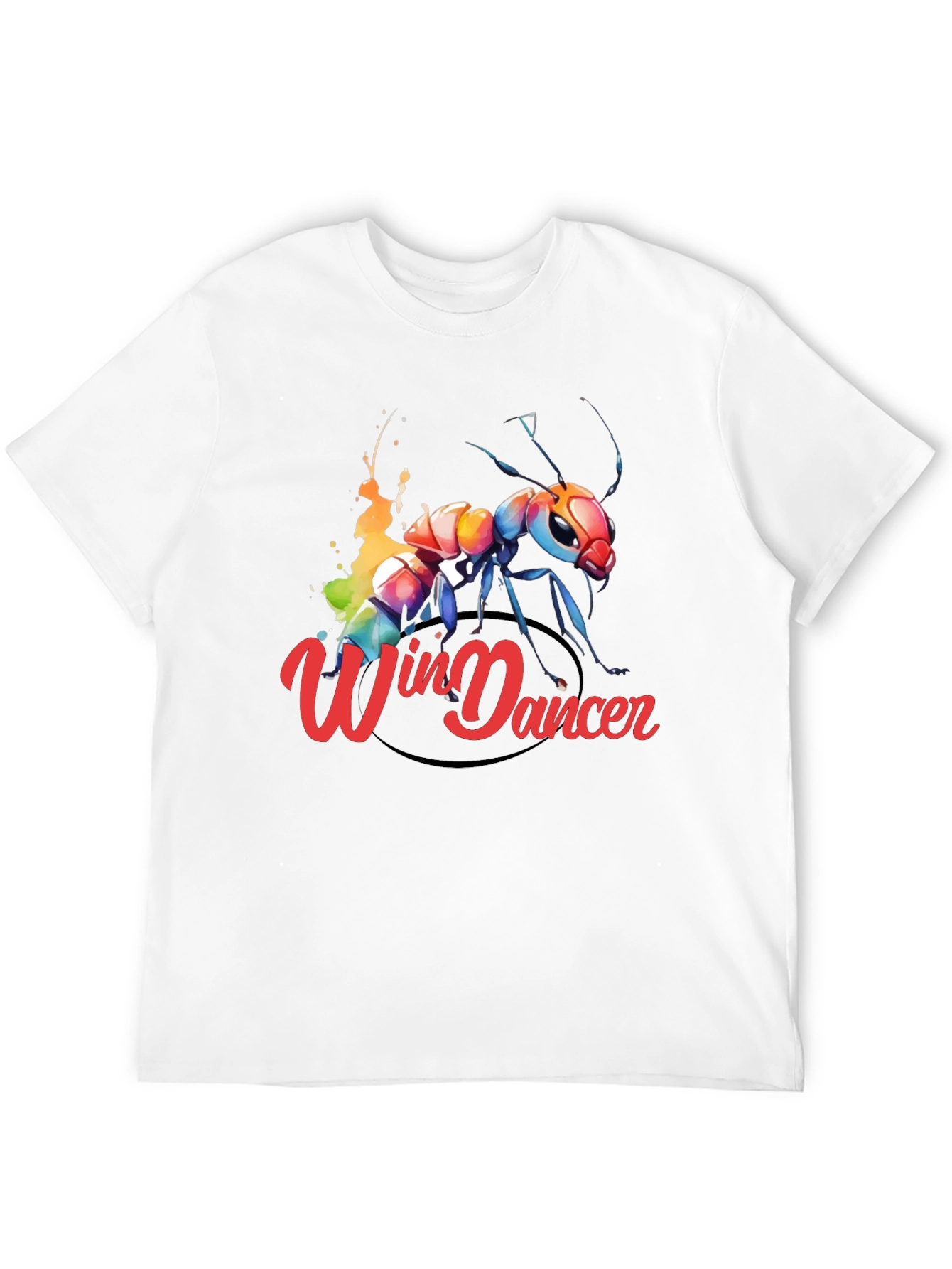 Win Dancer Ant Graphic Tee - Unique Design