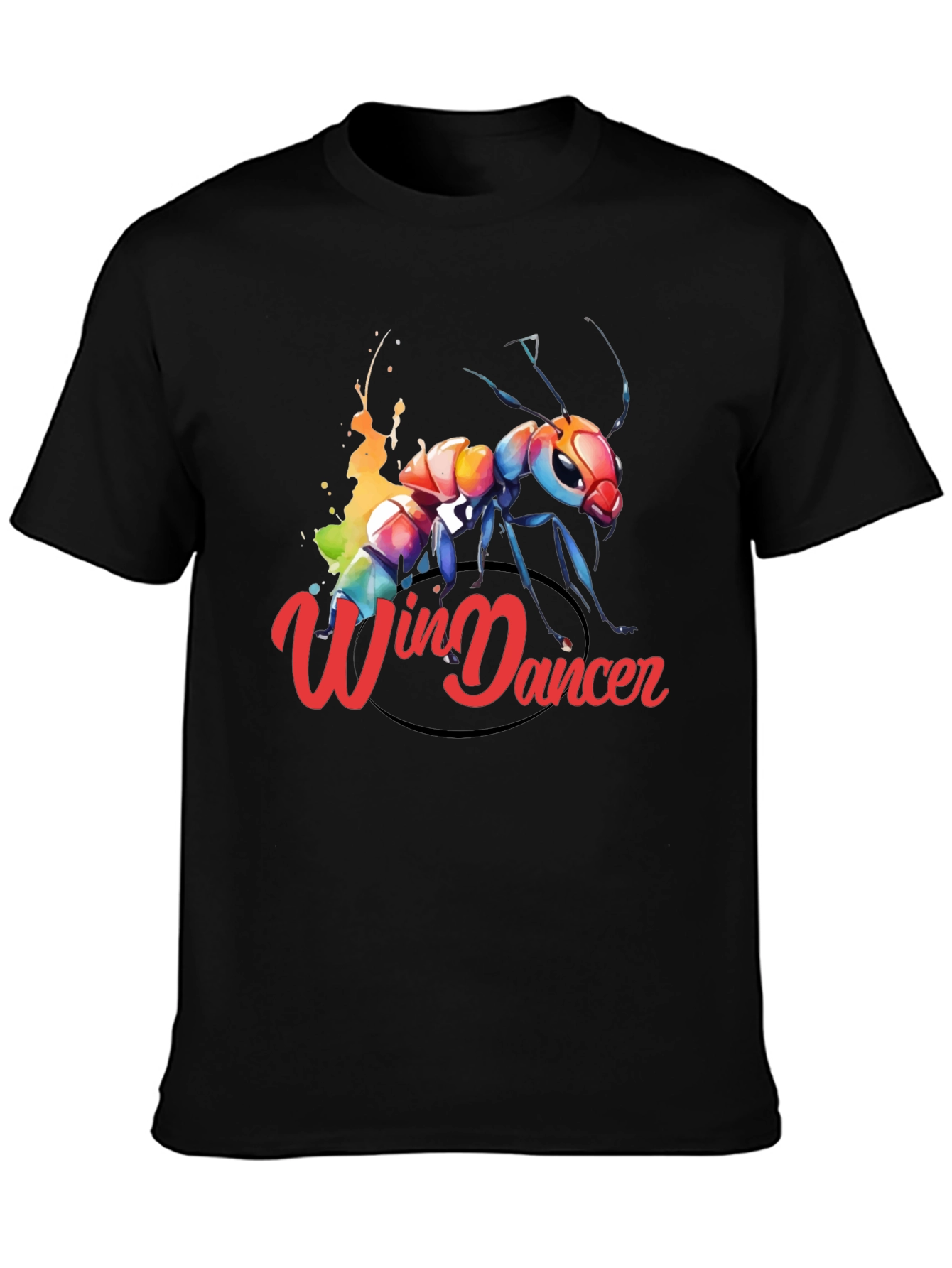 Win Dancer Ant Graphic Tee - Unique Design