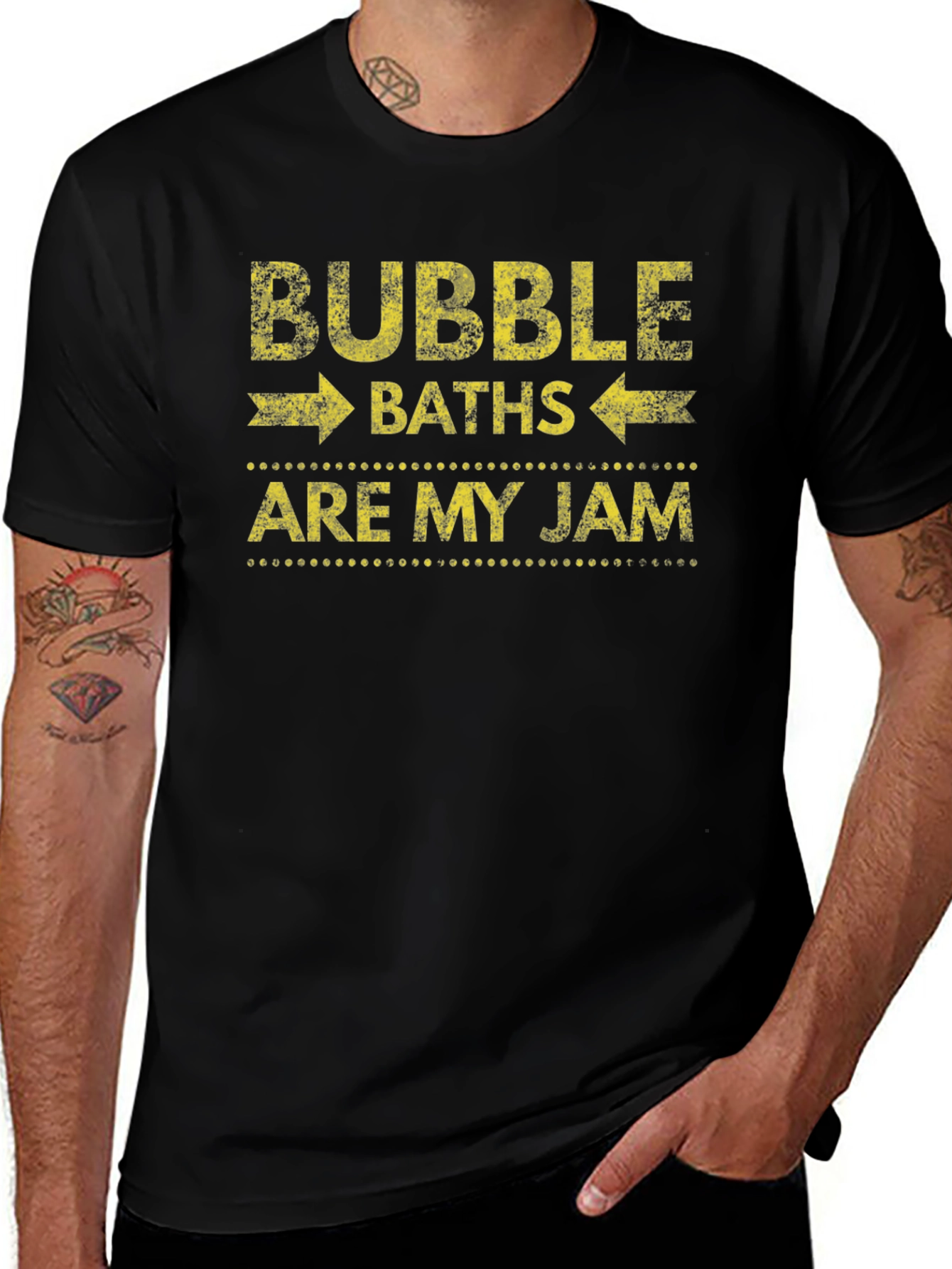 Bubble Baths Are My Jam T-Shirt Funny Relaxation Tee
