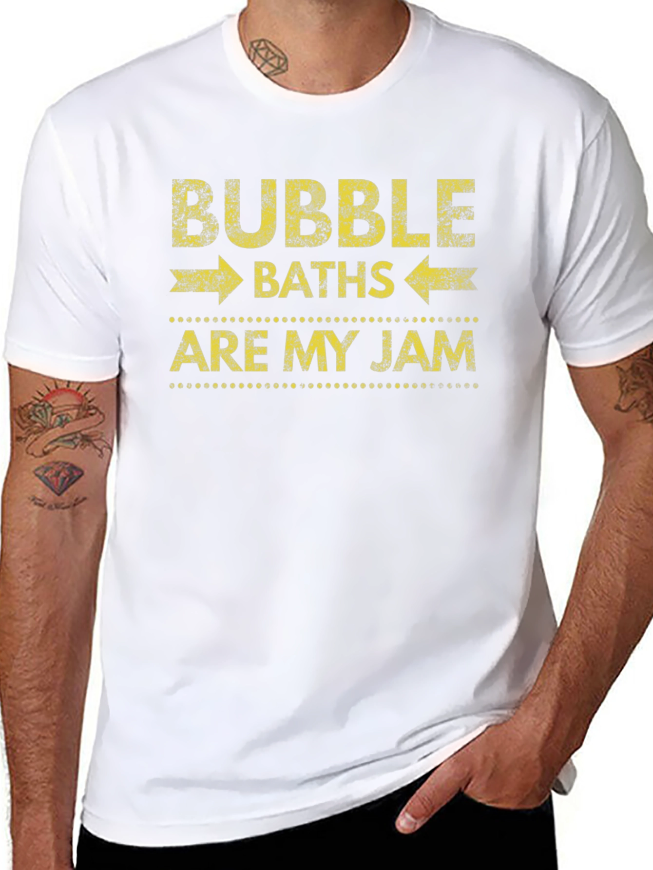 Bubble Baths Are My Jam T-Shirt Funny Relaxation Tee