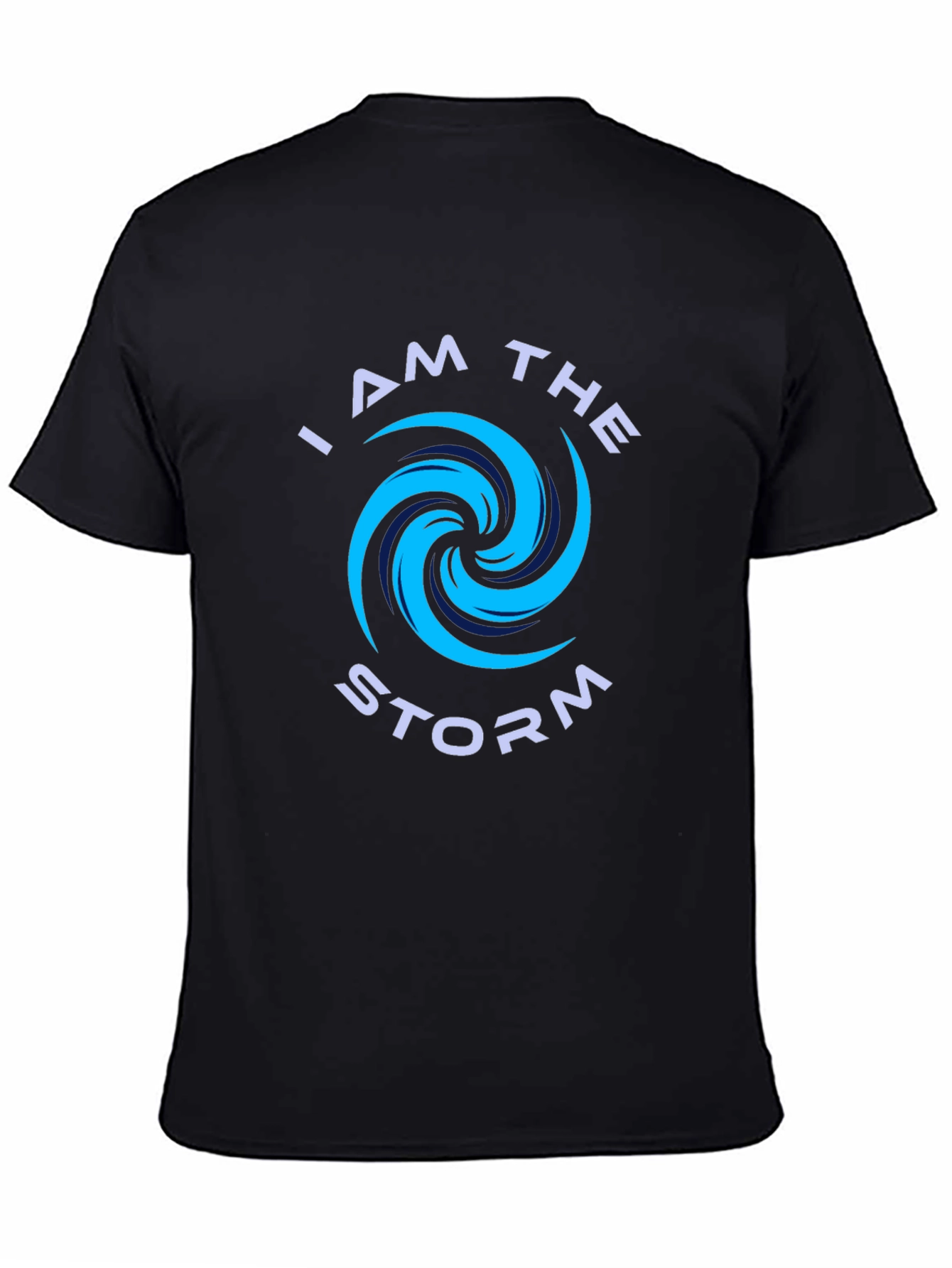 I Am The Storm Graphic Tee - Black