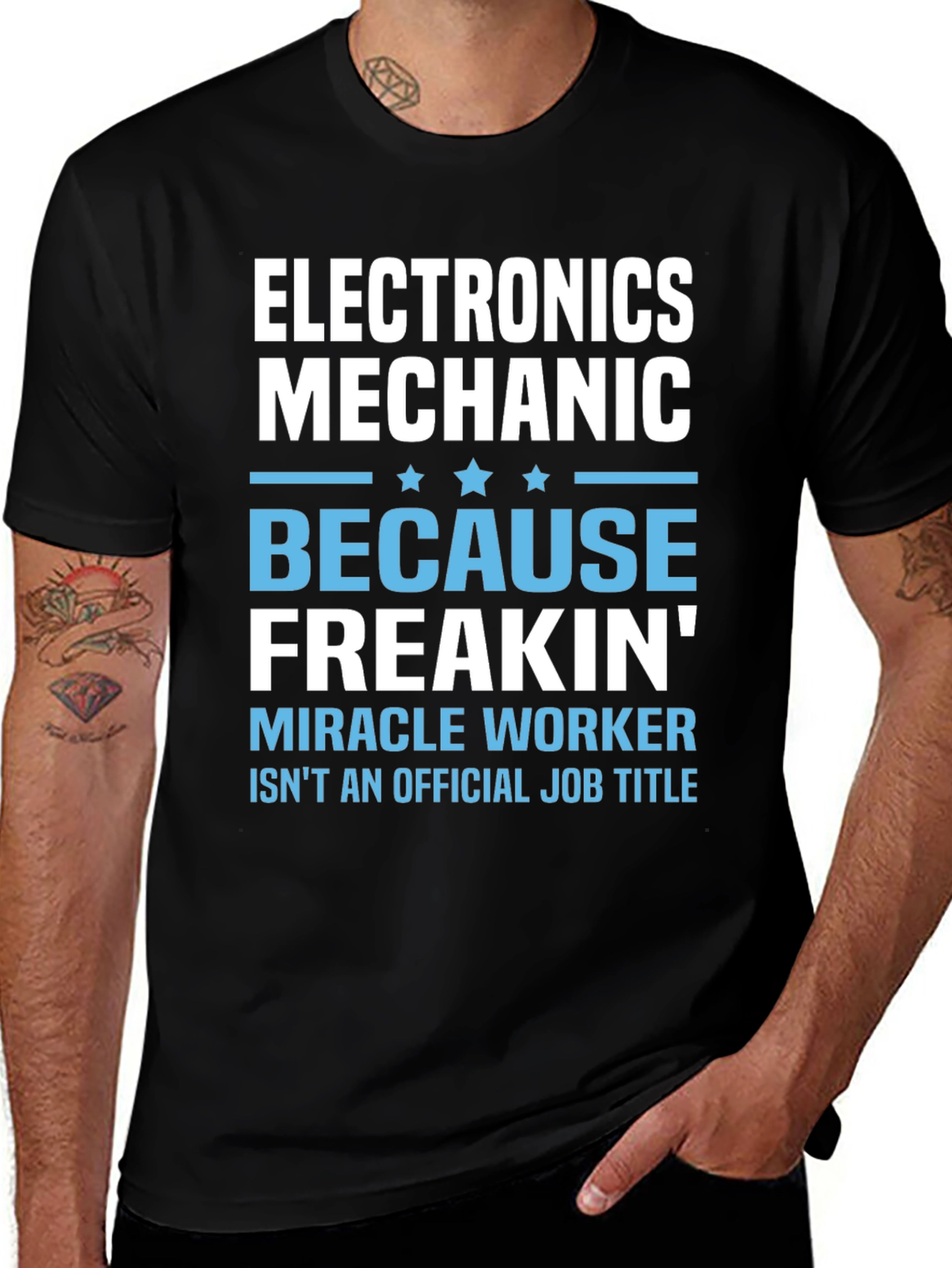 Electronics Mechanic Graphic T-Shirt