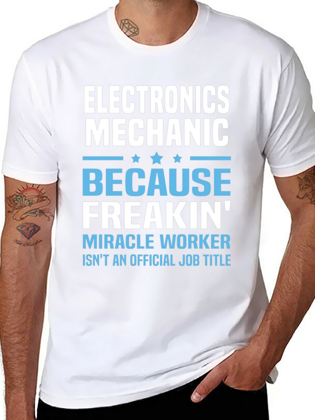 Electronics Mechanic Graphic T-Shirt
