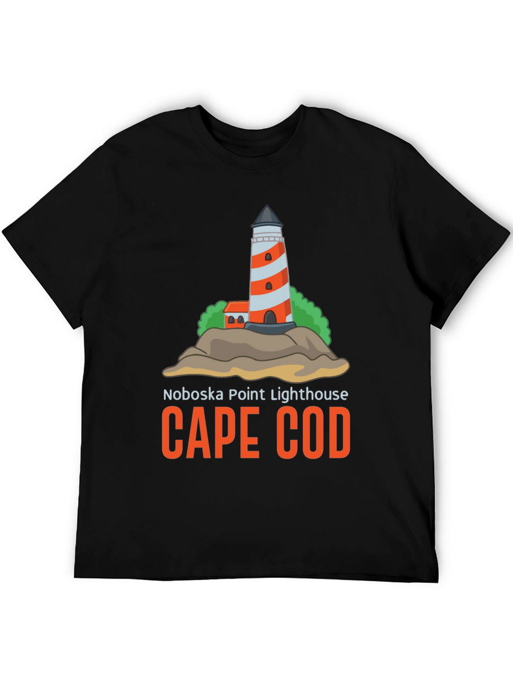 Cape Cod Noboska Point Lighthouse T-Shirt