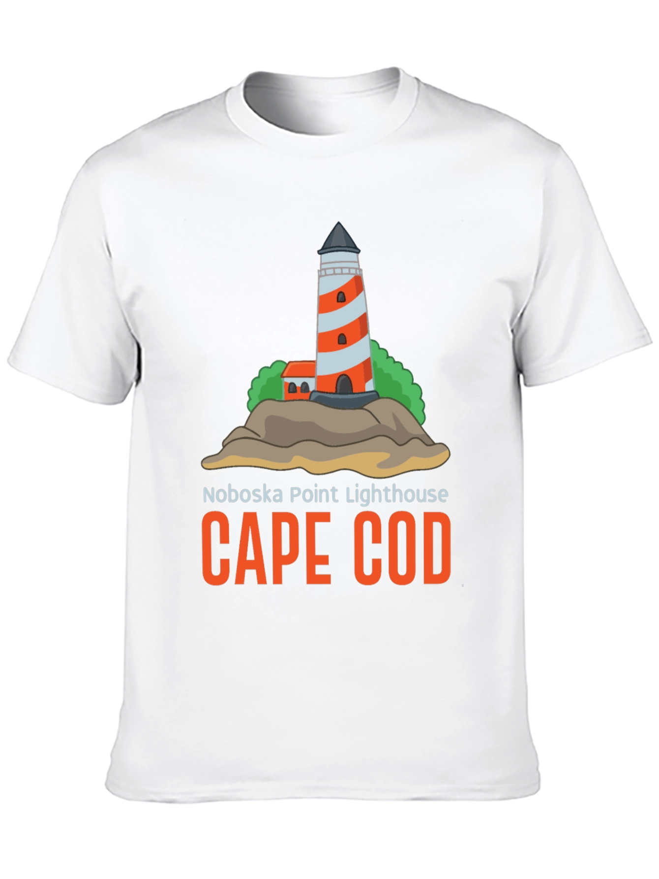 Cape Cod Noboska Point Lighthouse T-Shirt