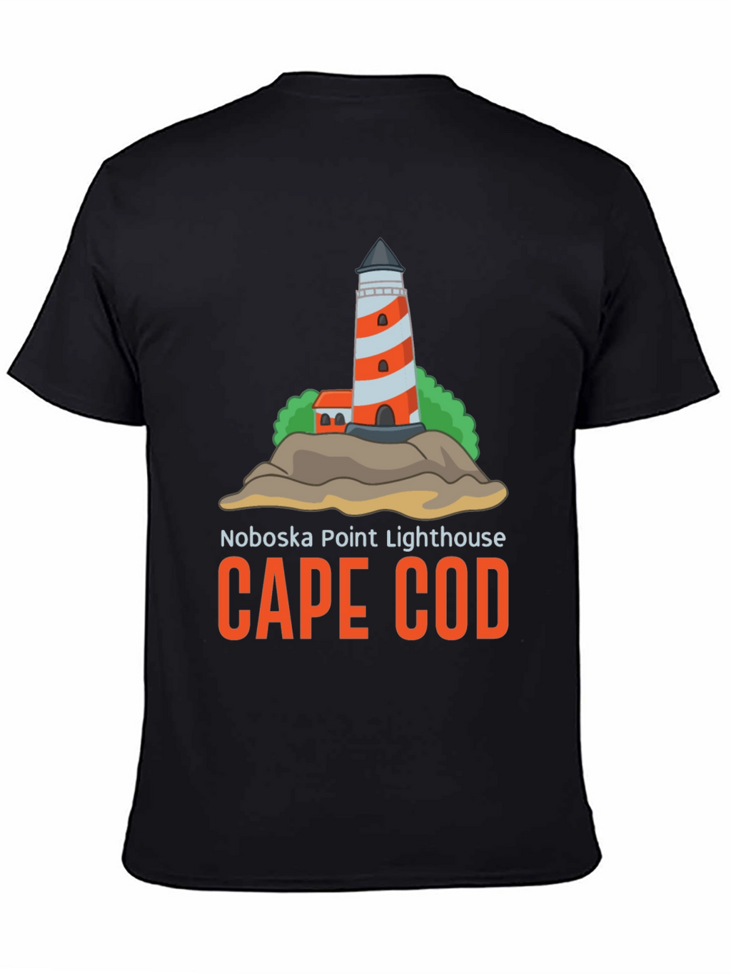 Cape Cod Noboska Point Lighthouse T-Shirt