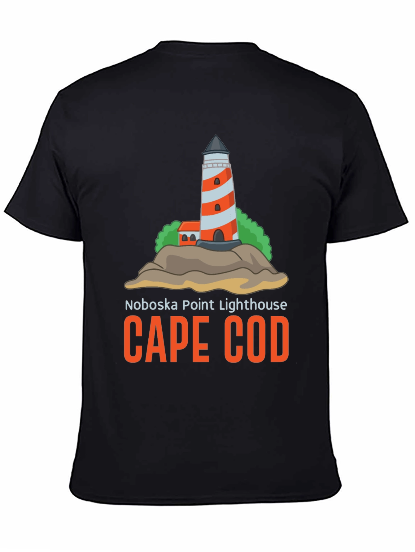 Cape Cod Noboska Point Lighthouse T-Shirt