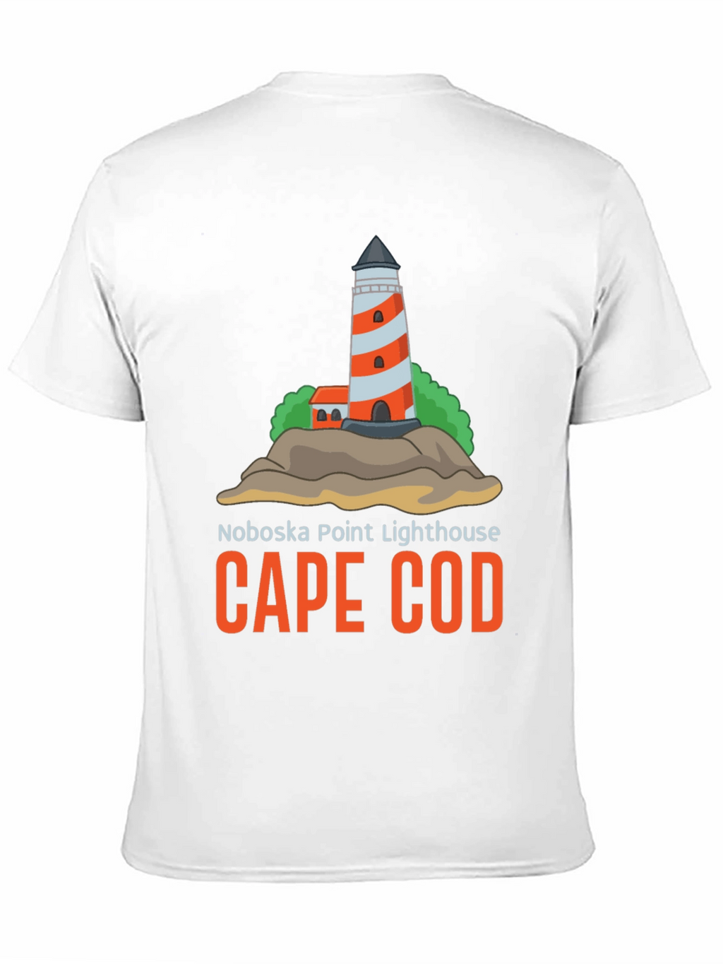 Cape Cod Noboska Point Lighthouse T-Shirt