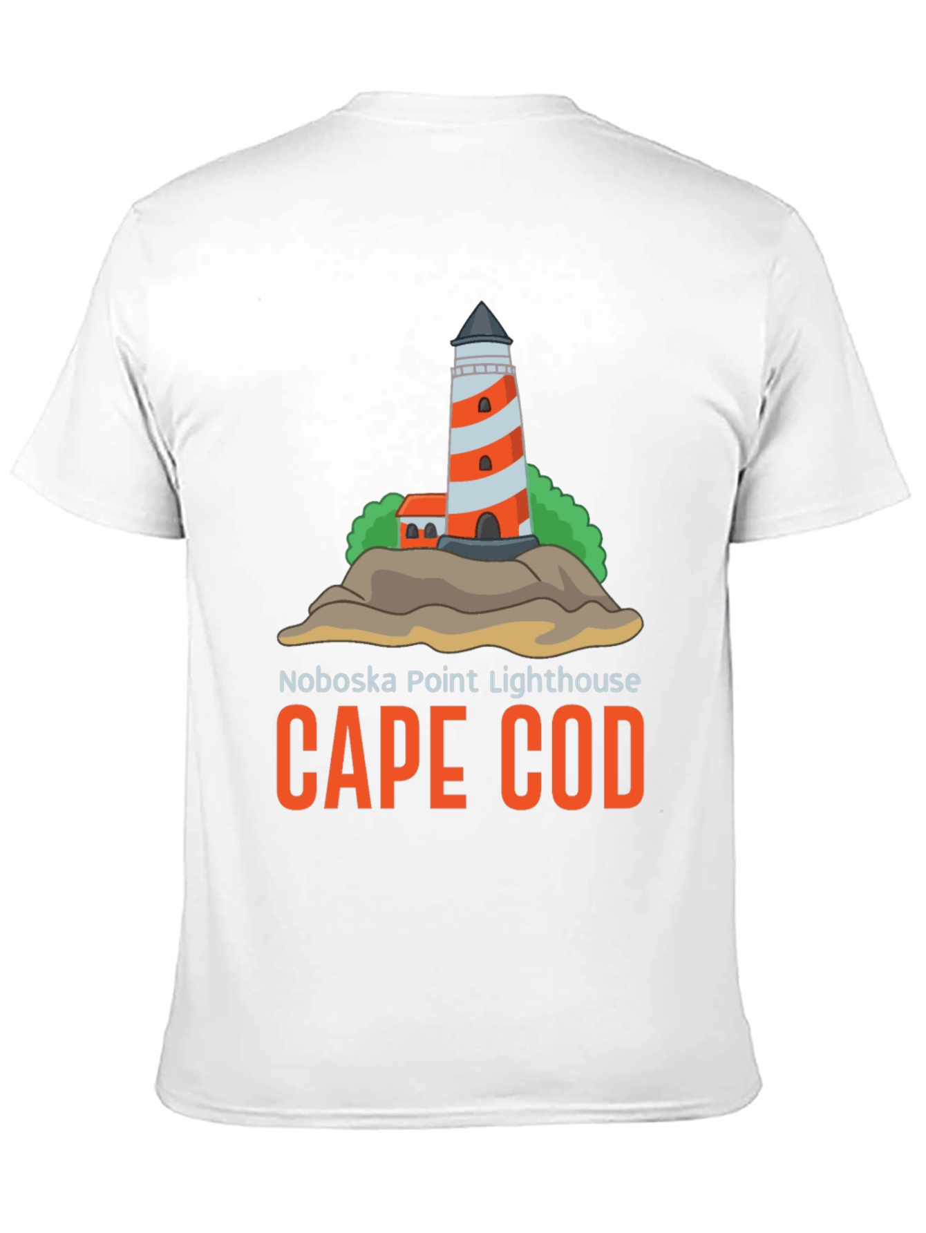 Cape Cod Noboska Point Lighthouse T-Shirt
