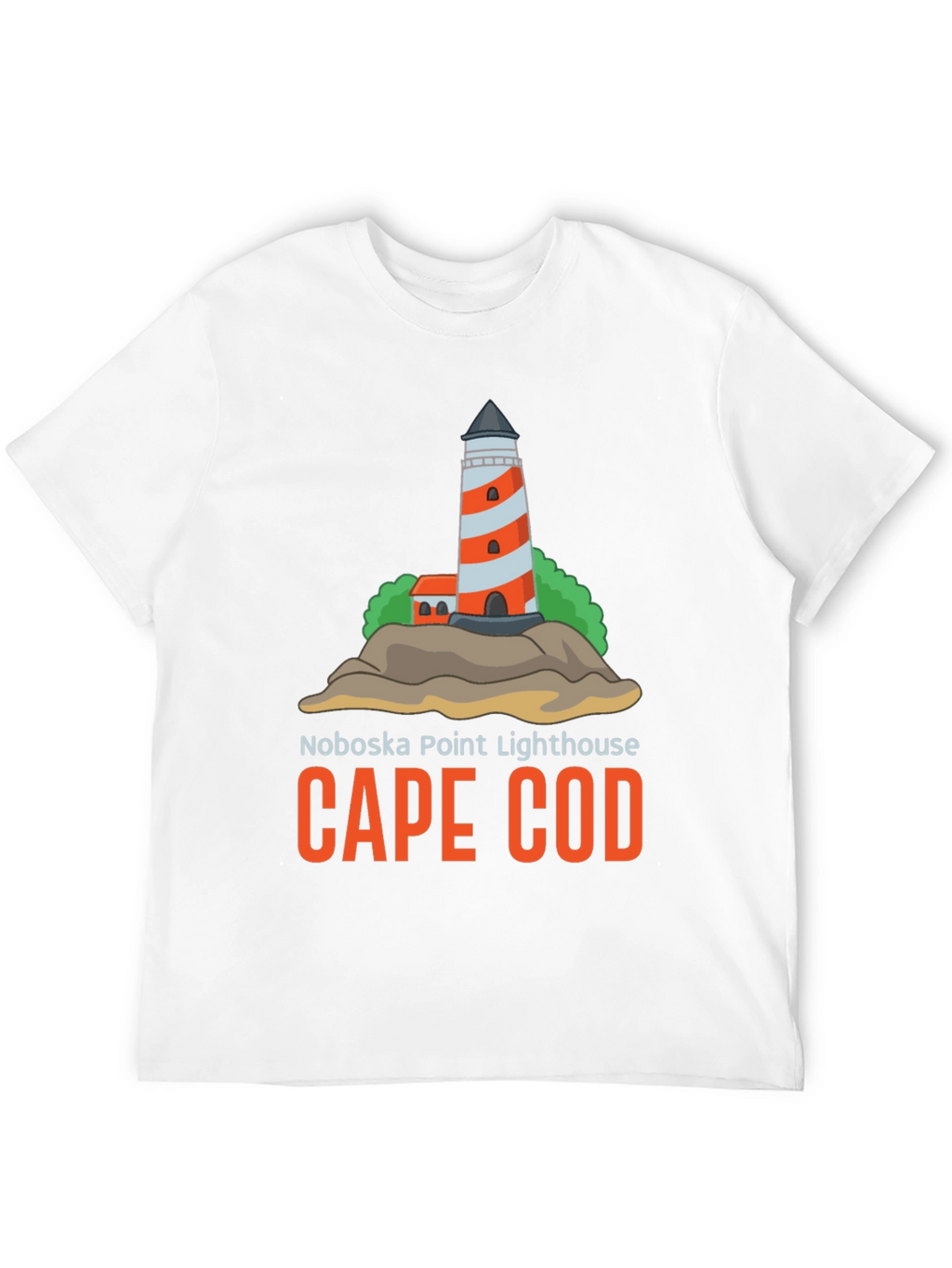 Cape Cod Noboska Point Lighthouse T-Shirt
