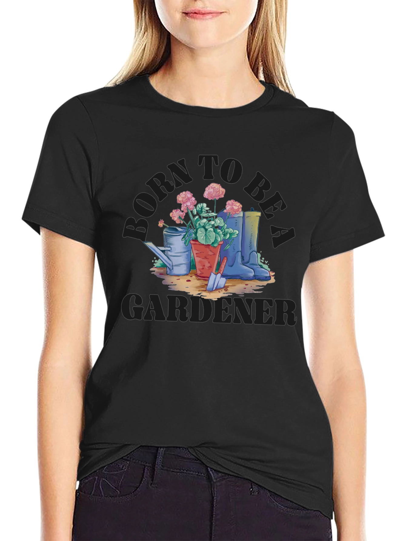 Born to Be a Gardener T-Shirt - Nature Lover Gift
