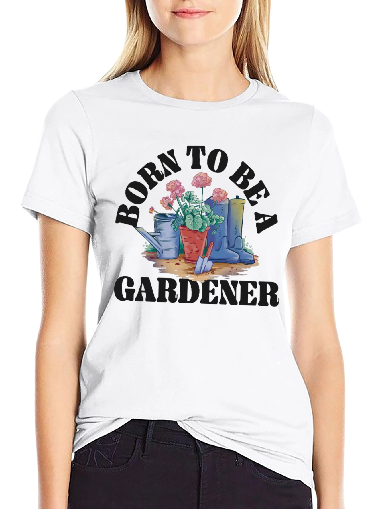 Born to Be a Gardener T-Shirt - Nature Lover Gift