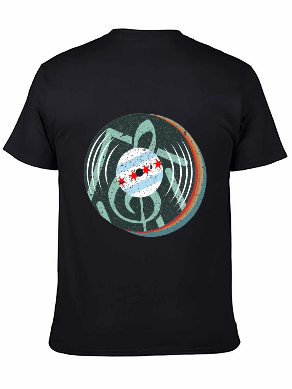 Chicago Music Vinyl Graphic Tee