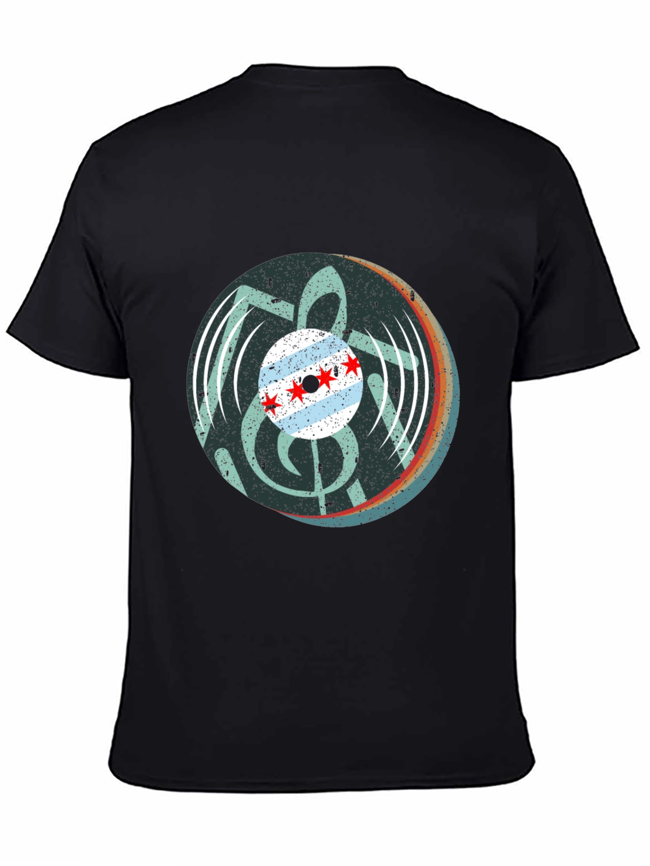 Chicago Music Vinyl Graphic Tee