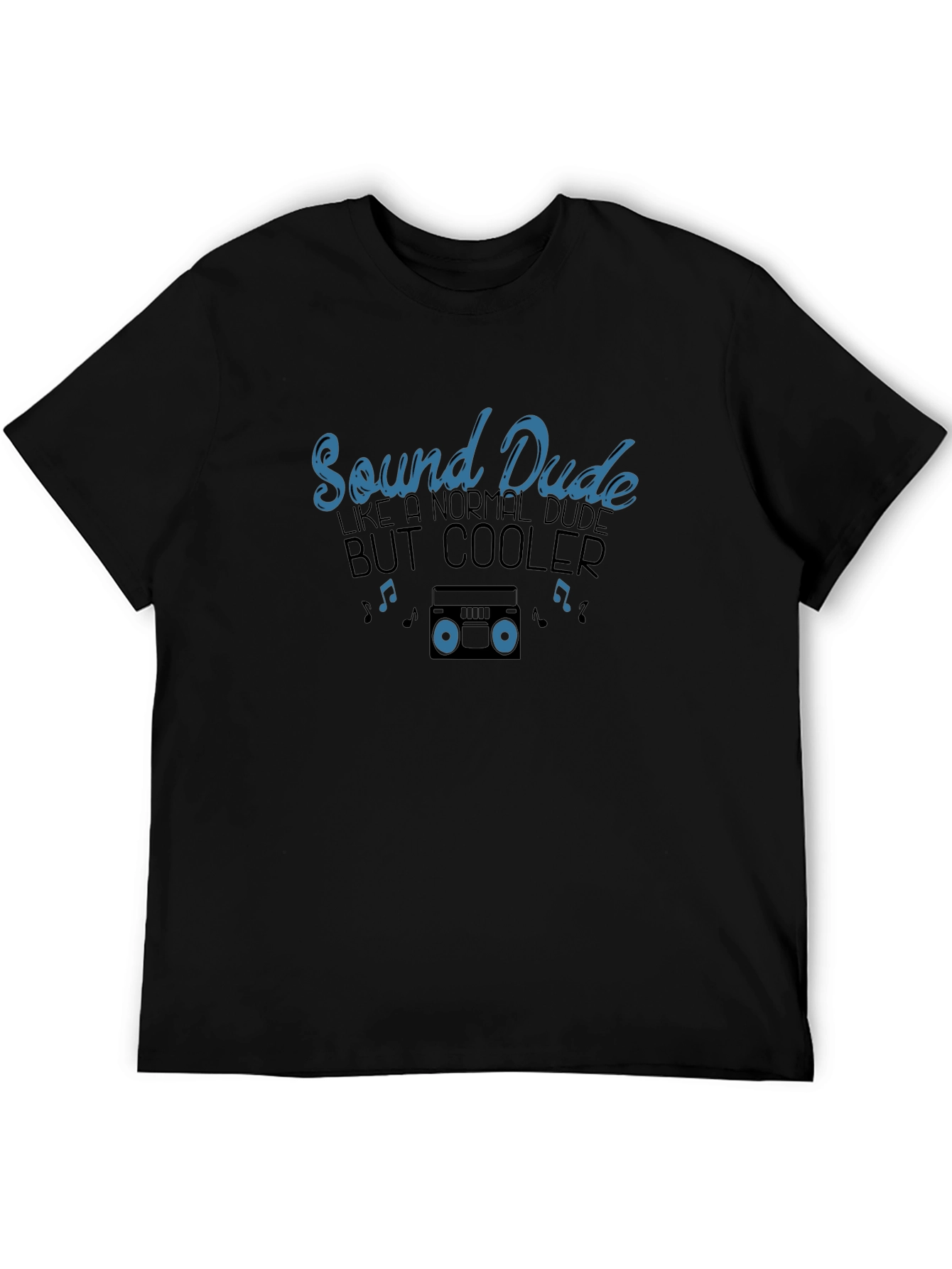Sound Dude Graphic T-Shirt - Cool Musician Tee