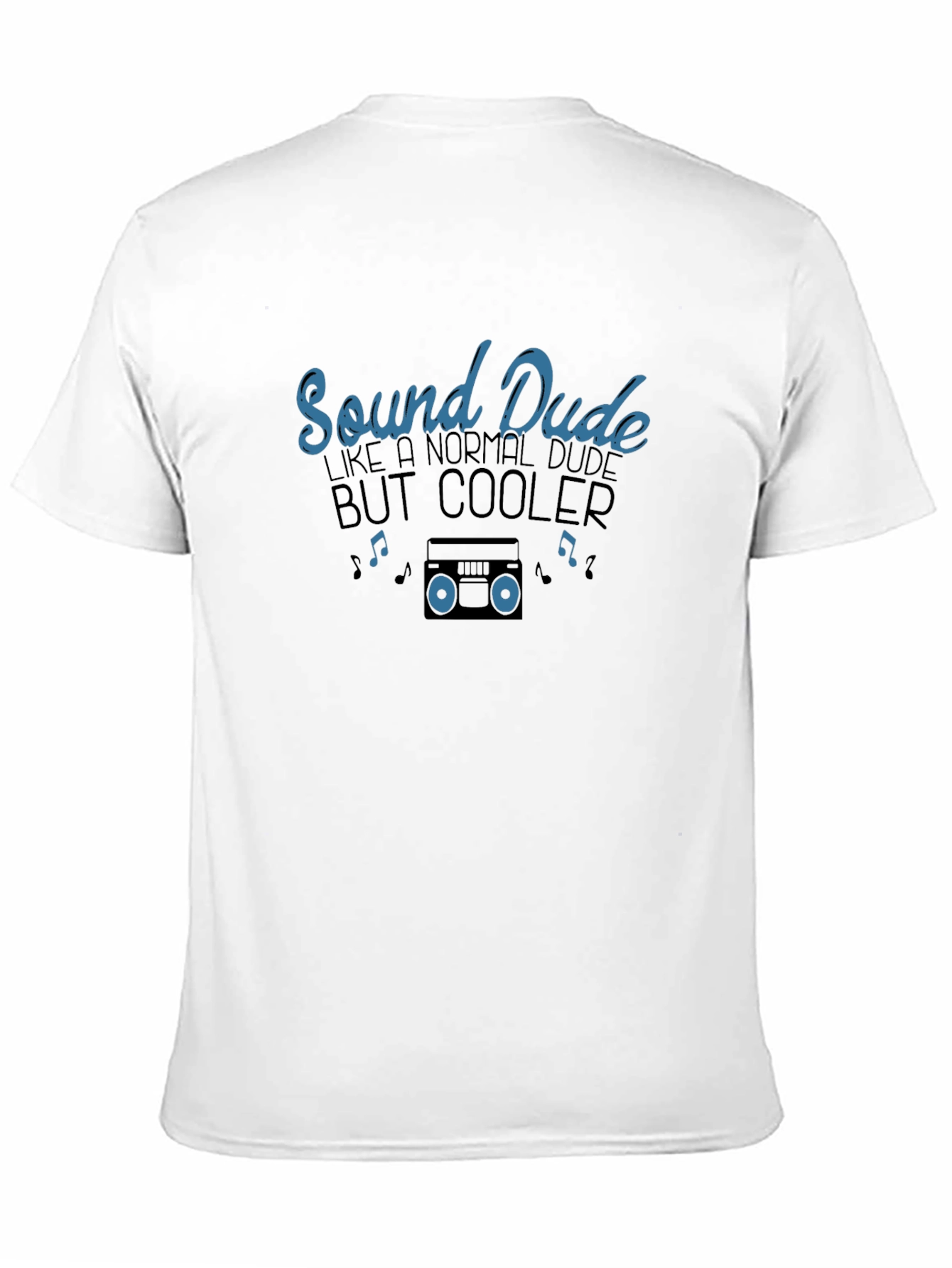 Sound Dude Graphic T-Shirt - Cool Musician Tee