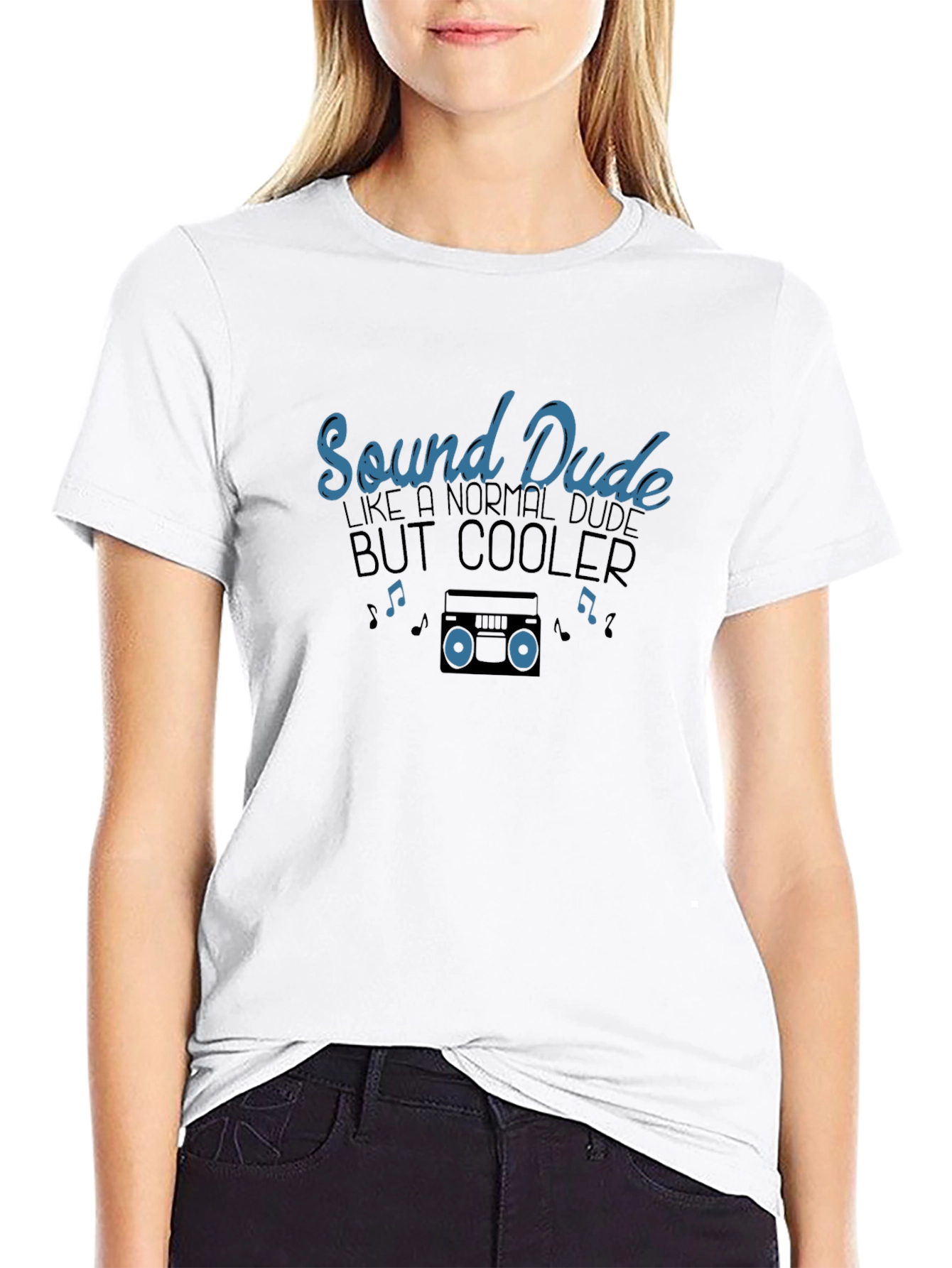 Sound Dude Graphic T-Shirt - Cool Musician Tee