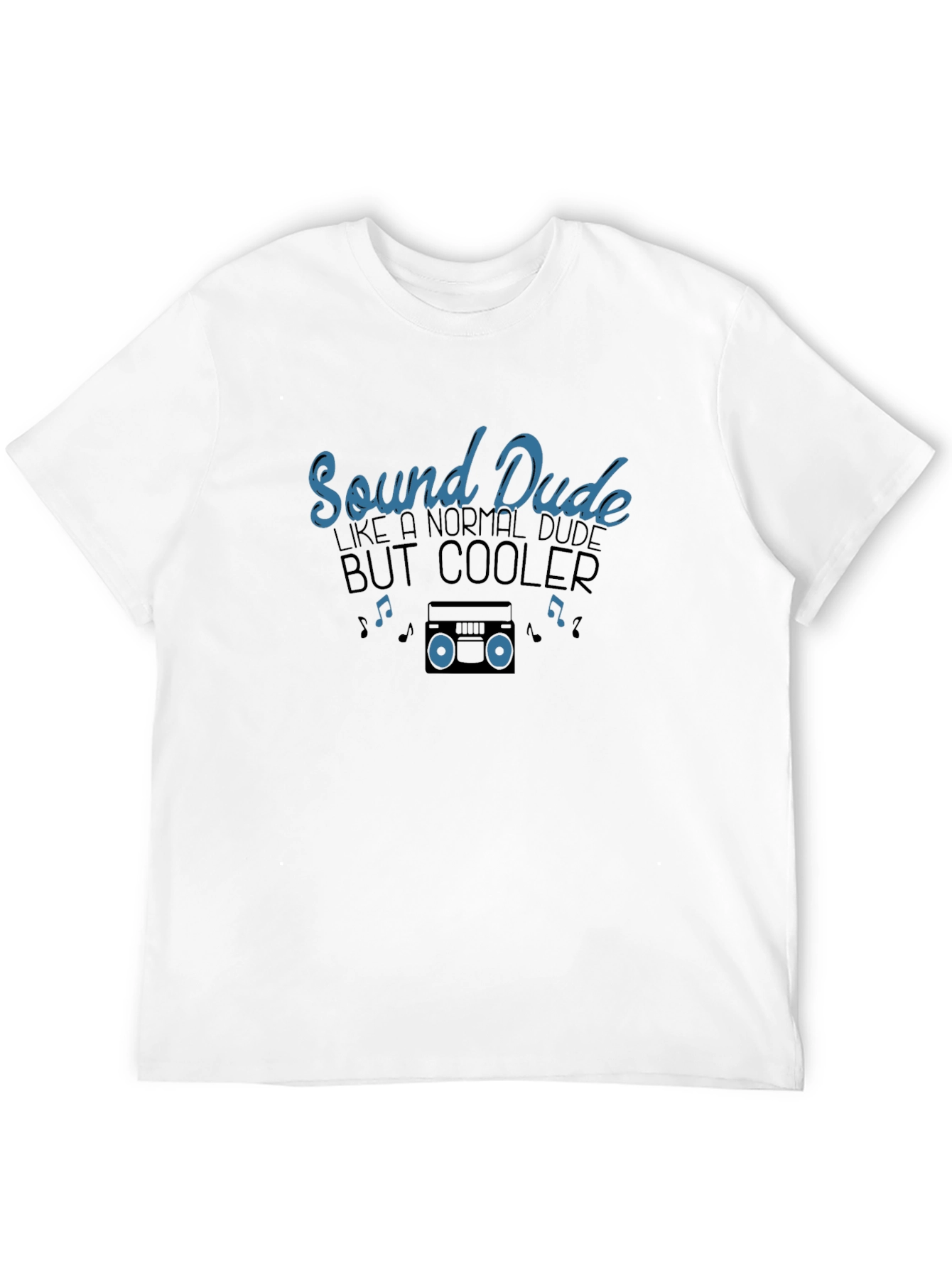 Sound Dude Graphic T-Shirt - Cool Musician Tee