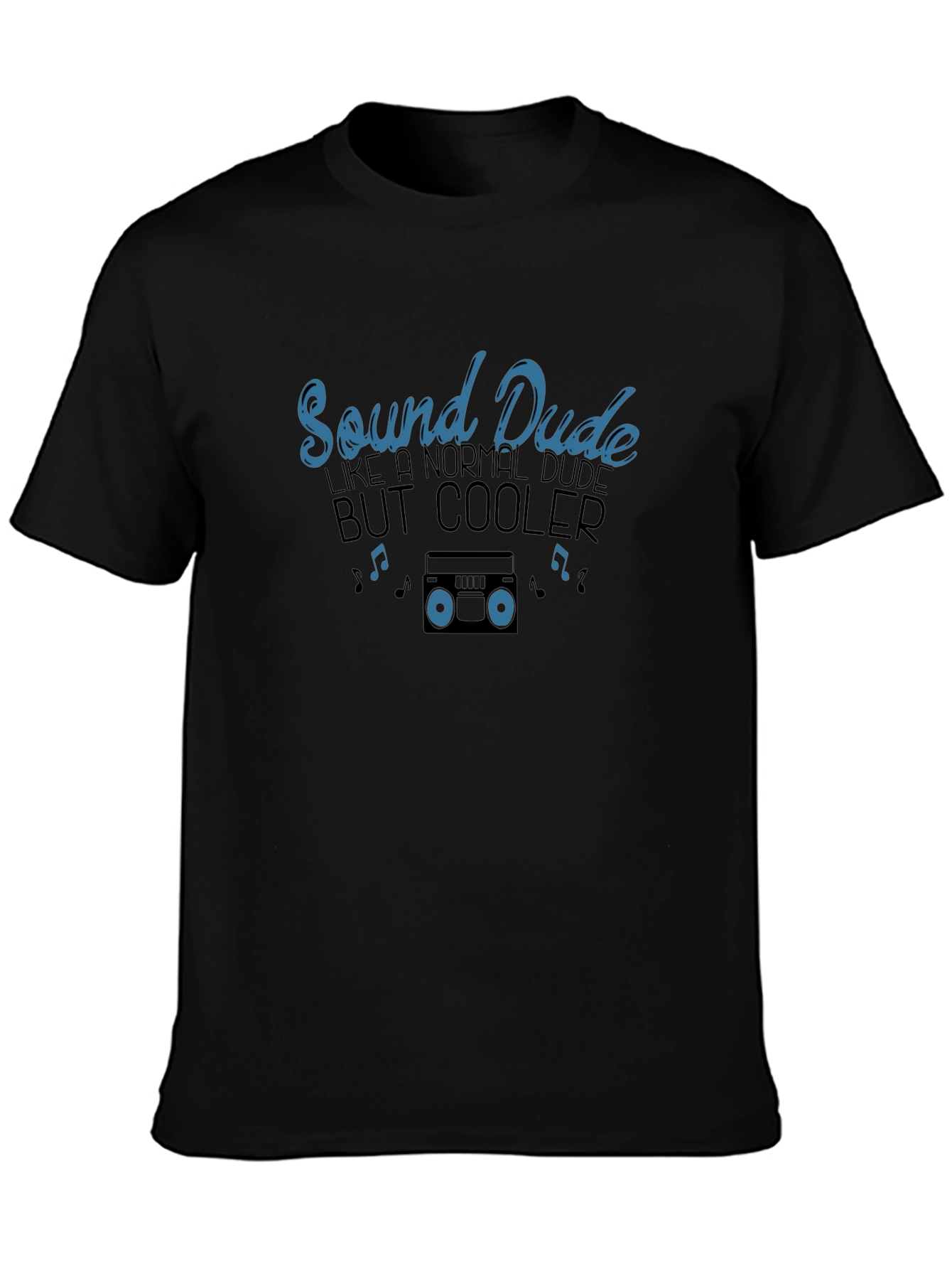 Sound Dude Graphic T-Shirt - Cool Musician Tee