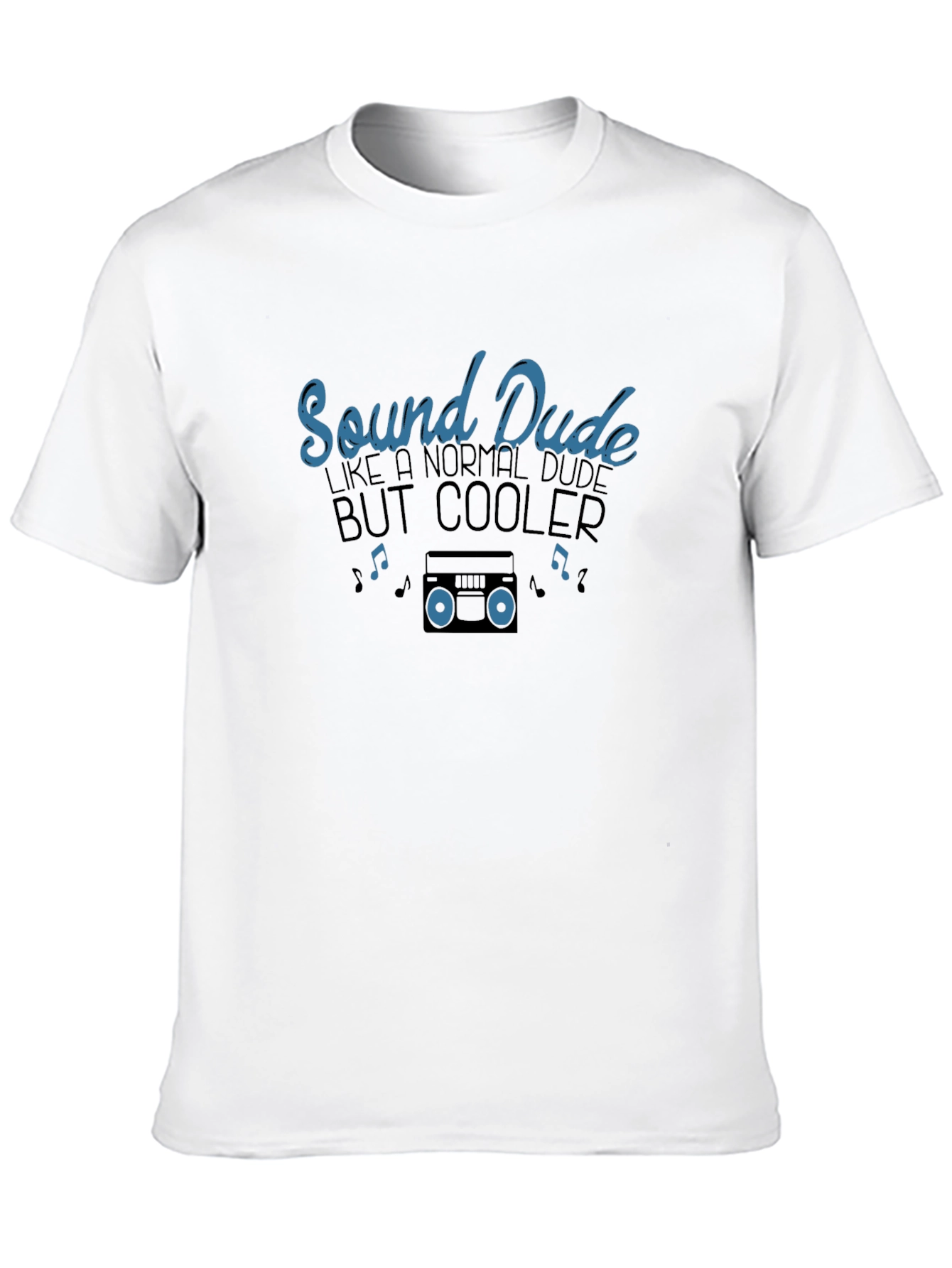 Sound Dude Graphic T-Shirt - Cool Musician Tee