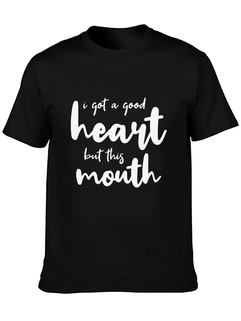 Good Heart Funny Graphic Tee