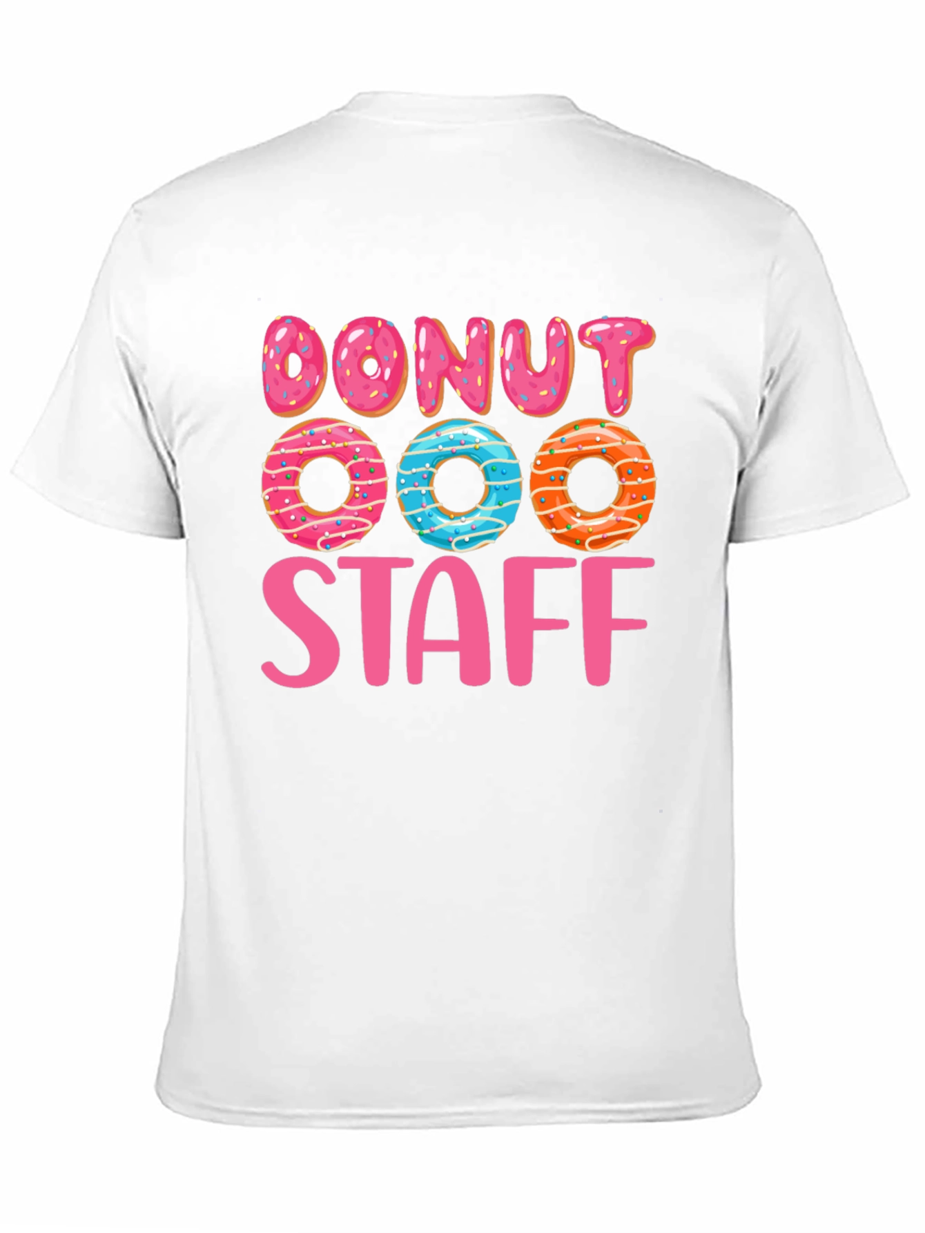 Donut Staff Graphic T-Shirt