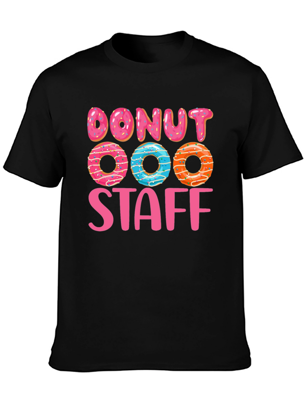 Donut Staff Graphic T-Shirt